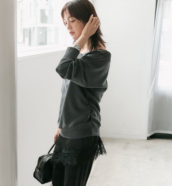  「ニュアンスショルダーカットソー」|Tシャツ・カットソー|