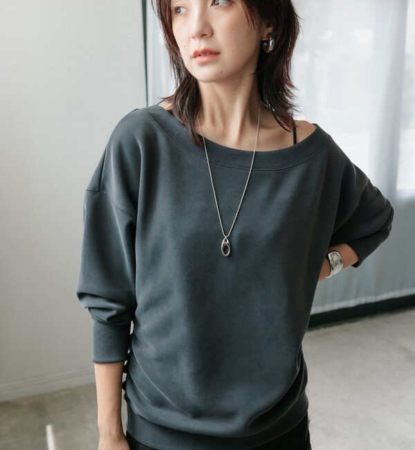  「ニュアンスショルダーカットソー」|Tシャツ・カットソー|