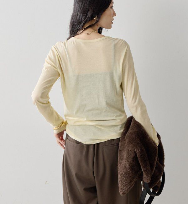 La nature linge「【La nature linge】NEWロングスリーブTシャツ」|Tシャツ・カットソー|