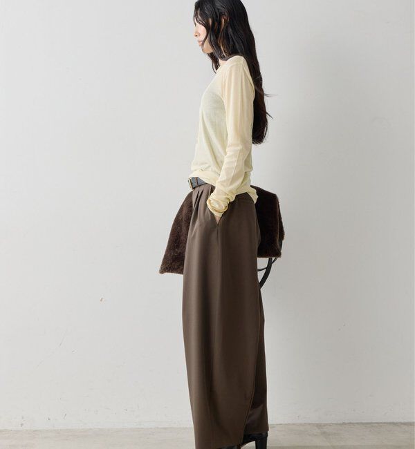 La nature linge「【La nature linge】NEWロングスリーブTシャツ」|Tシャツ・カットソー|
