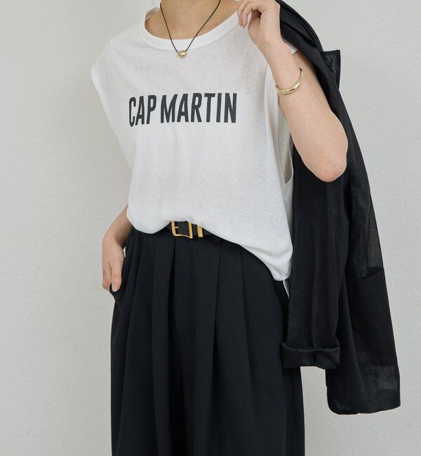  「フレンチシアーロゴTee」|Tシャツ・カットソー|ホワイト