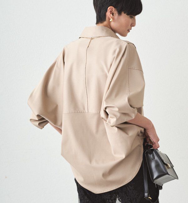  「《WEB限定リバイバルアイテム/累計販売１万枚達成》サテンBIGシャツ」|シャツ・ブラウス|