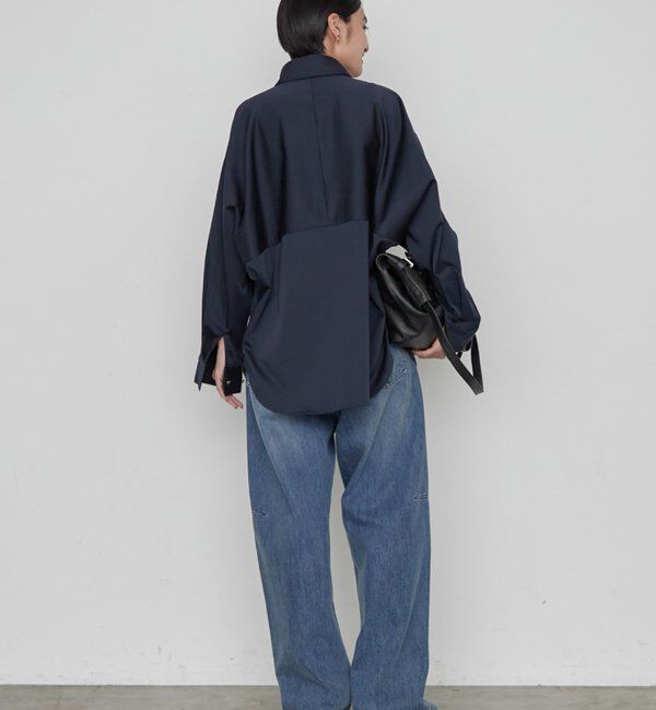  「《WEB限定リバイバルアイテム/累計販売１万枚達成》サテンBIGシャツ」|シャツ・ブラウス|