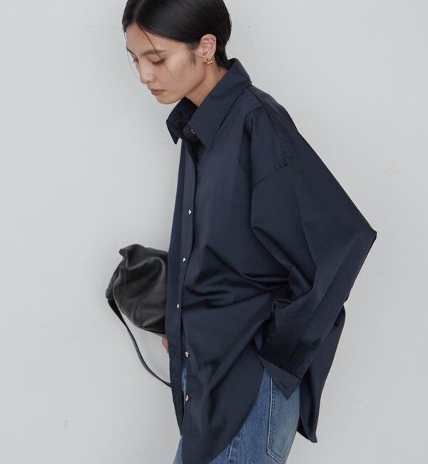  「《WEB限定リバイバルアイテム/累計販売１万枚達成》サテンBIGシャツ」|シャツ・ブラウス|