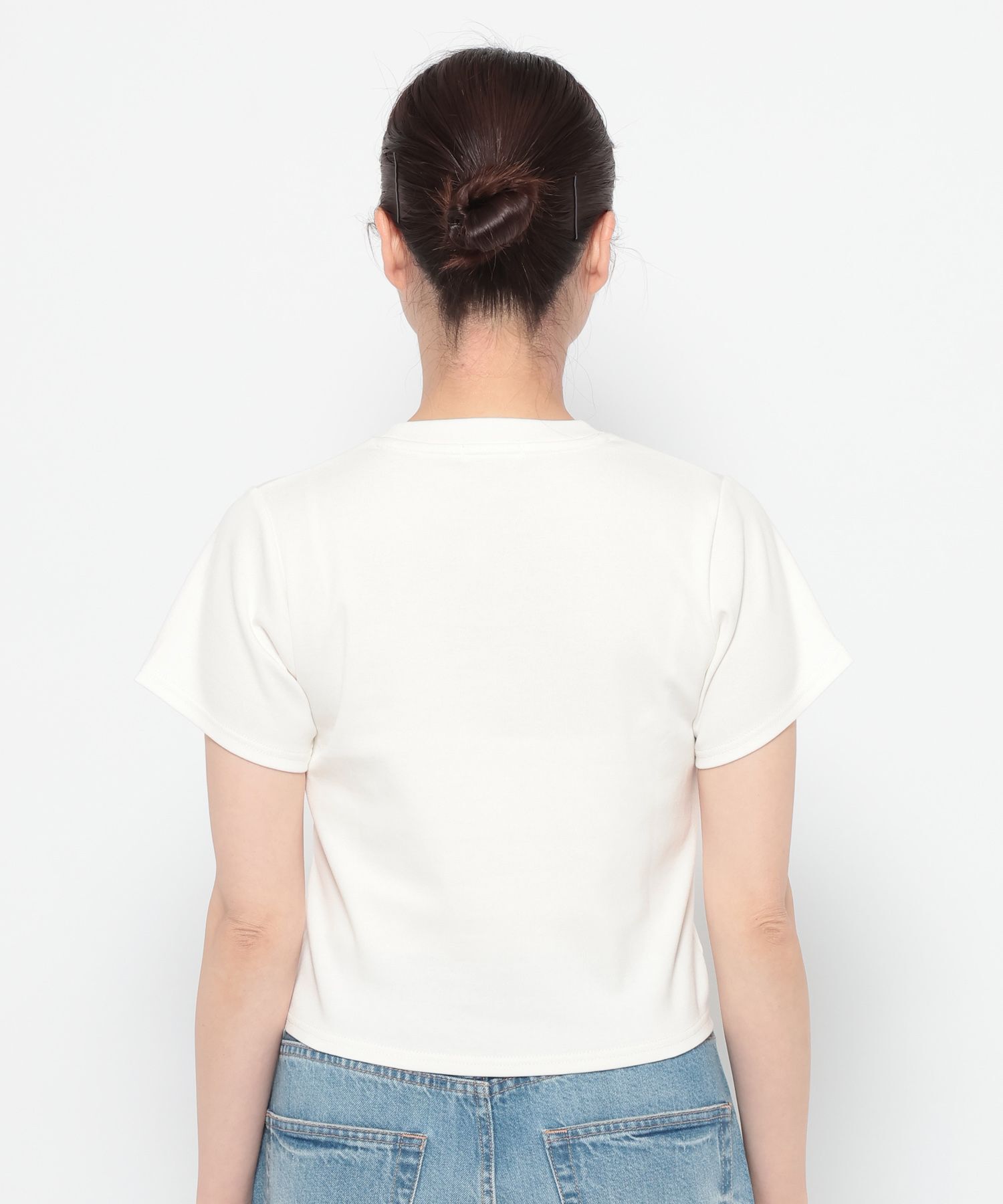 LOWRYS FARM「フライスチビＴＥＥ」|Tシャツ・カットソー|