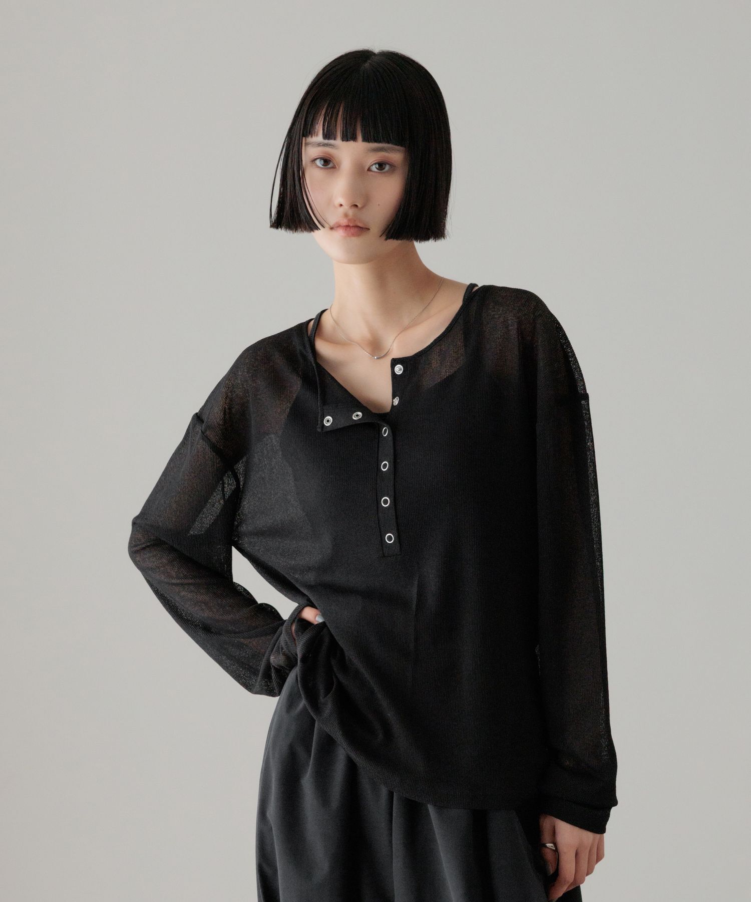 LOWRYS FARM「USEFULヘンリーPOLS」|Tシャツ・カットソー|