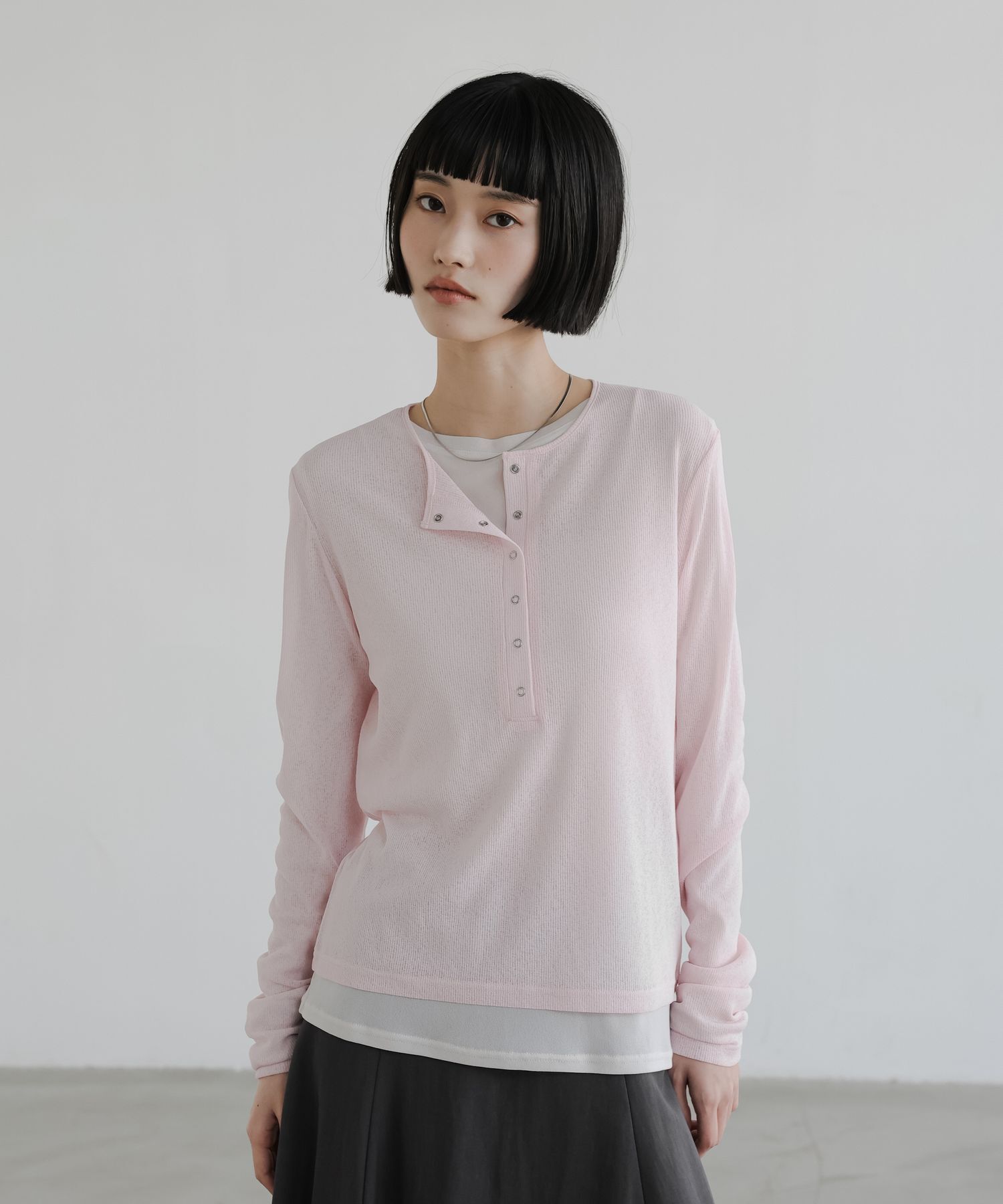LOWRYS FARM「USEFULヘンリーPOLS」|Tシャツ・カットソー|