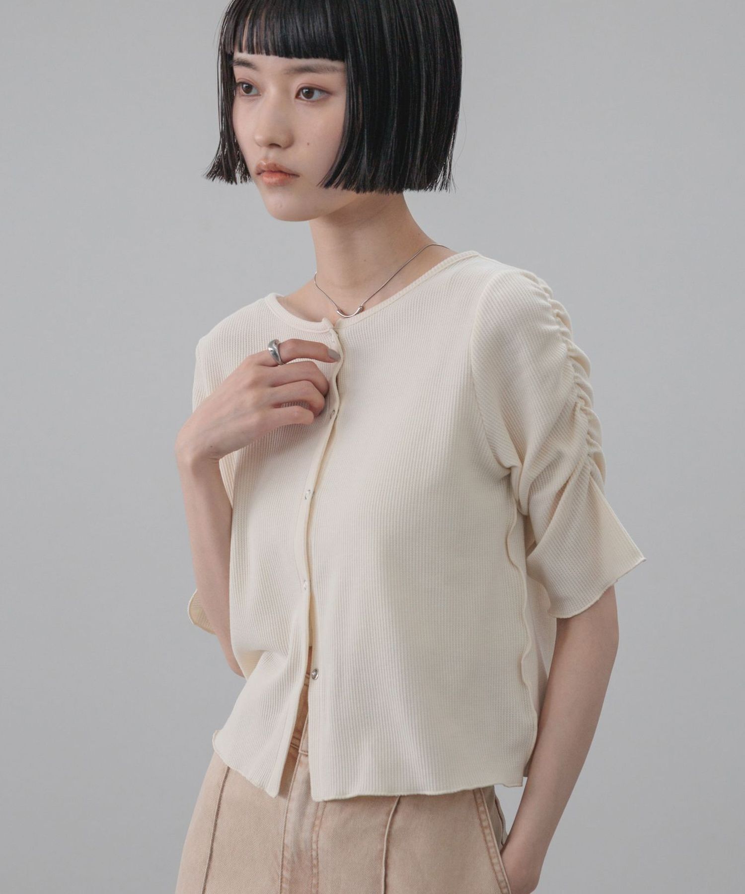 LOWRYS FARM「ｼｮﾙﾀﾞｰﾊﾟﾌCD5S」|Tシャツ・カットソー|NTL