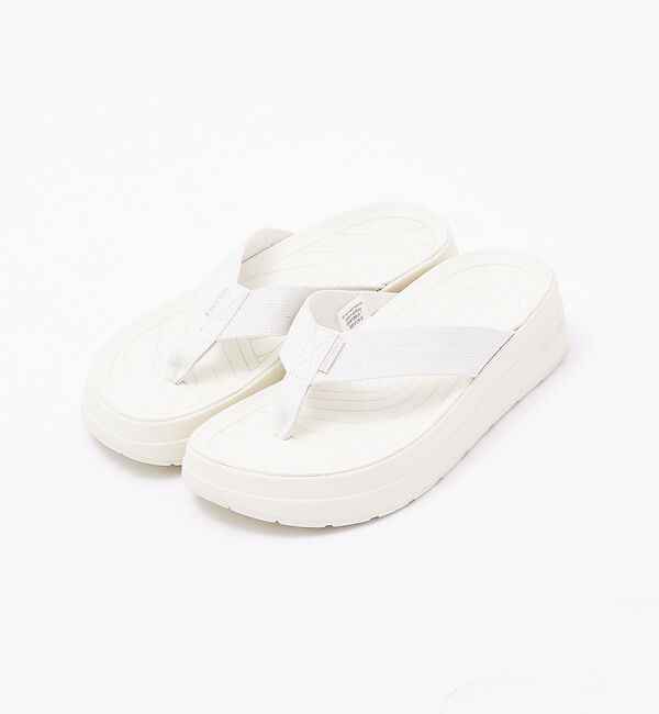 ABAHOUSE「【MALIBU SANDALS/マリブサンダルズ】SURFRIDER PLATF」|サンダル|ホワイト