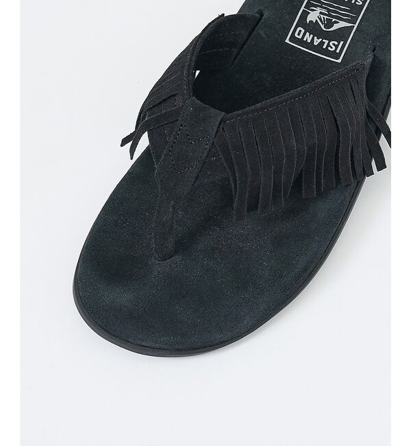 ABAHOUSE「【ISLAND SLIPPER / アイランドスリッパ】 FRINGE SAND」|サンダル|