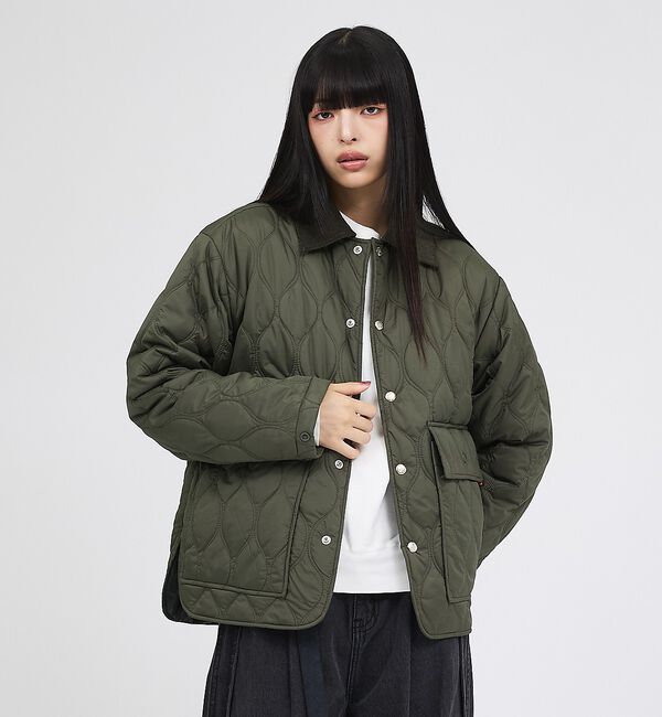 Rouge vif「【UNIVERSAL OVERALL/ユニバーサルオーバーオール】QUILT H」|アウトドア|