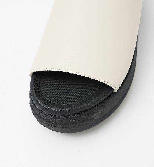 NOMINE「【SHAKA】VACAY EVOL CHUNKY レザー調 チャンキーソール ス」|サンダル|