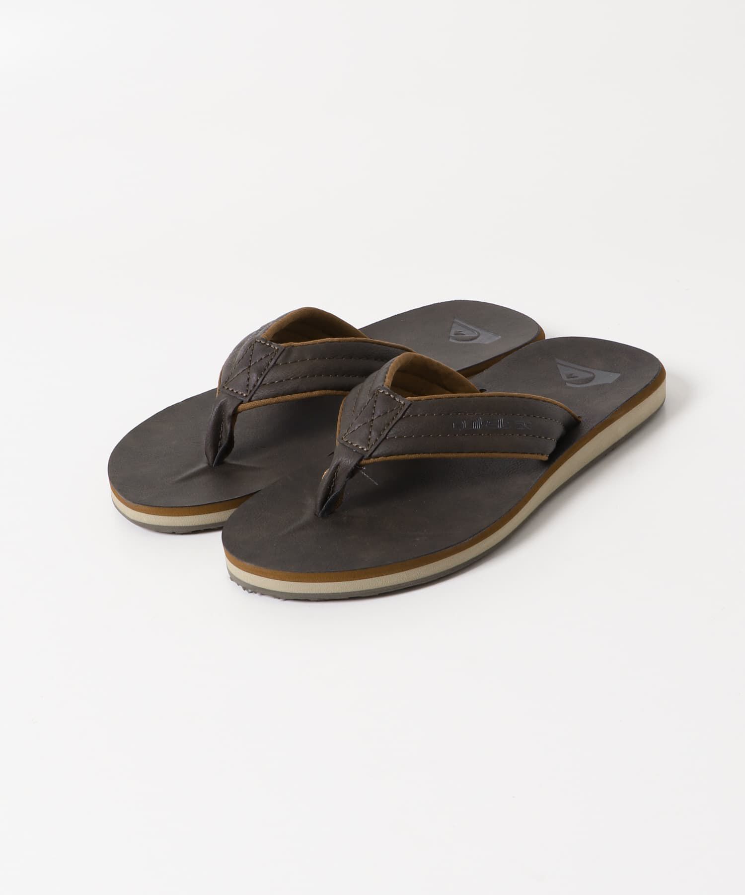 Sonny Label 「QUIKSILVER　CARVER NUBUCK」|サンダル|ダークブラウン
