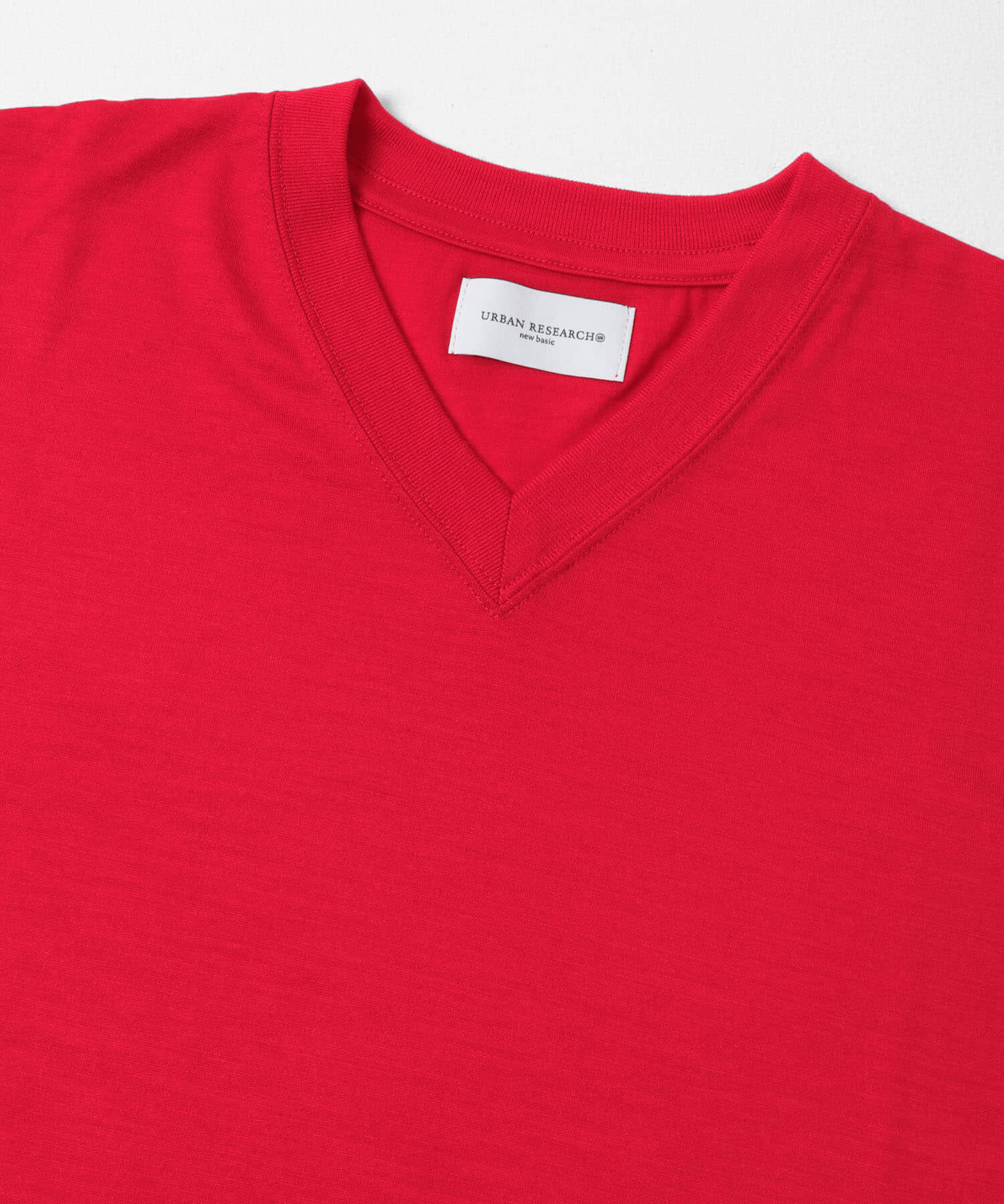 URBAN RESEARCH「new basic　WASHABLE MERINO WOOL V-NECK」|ニット・セーター|