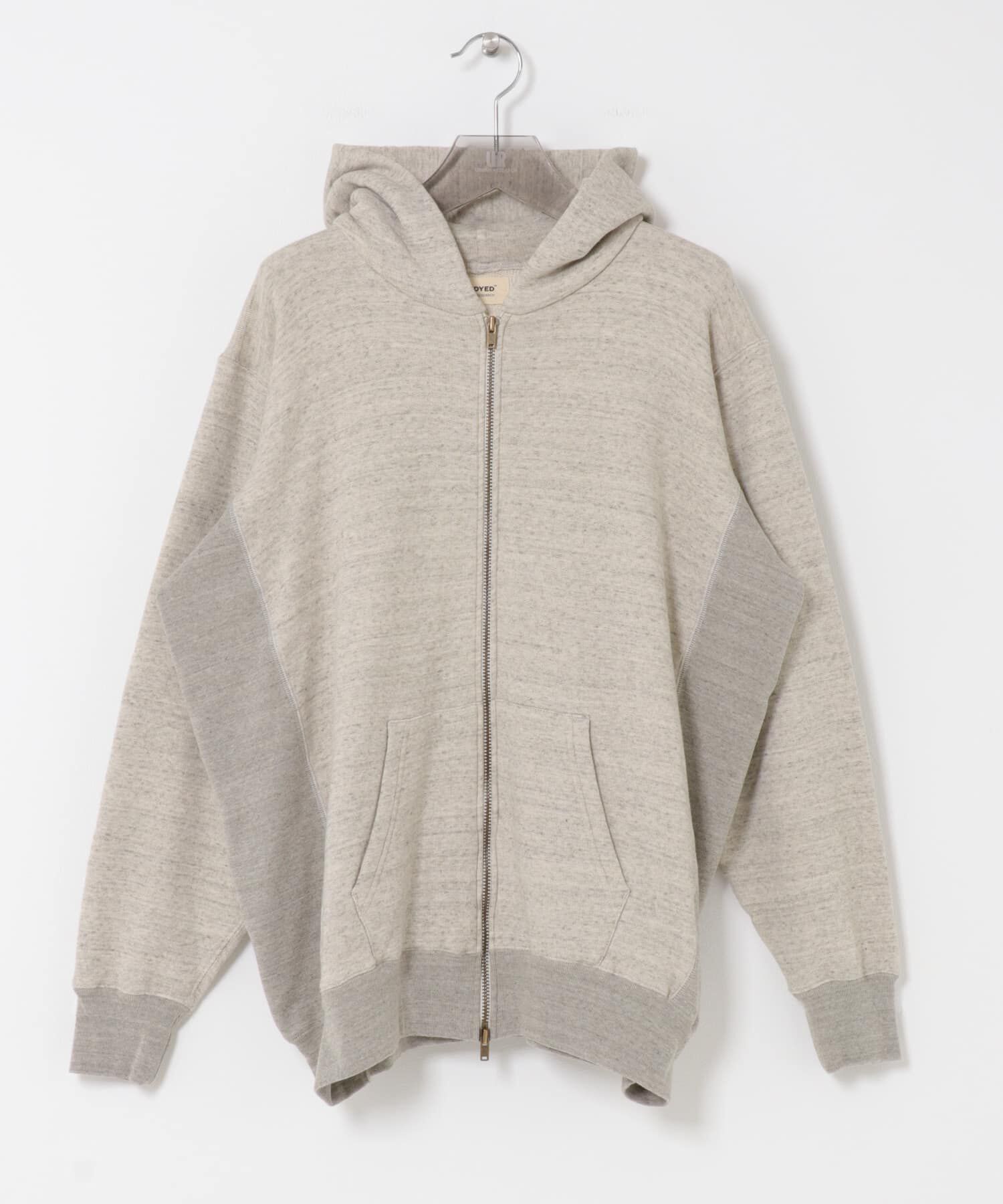 URBAN RESEARCH「UNDYED SWEAT F/Z PARKA」|パーカー|