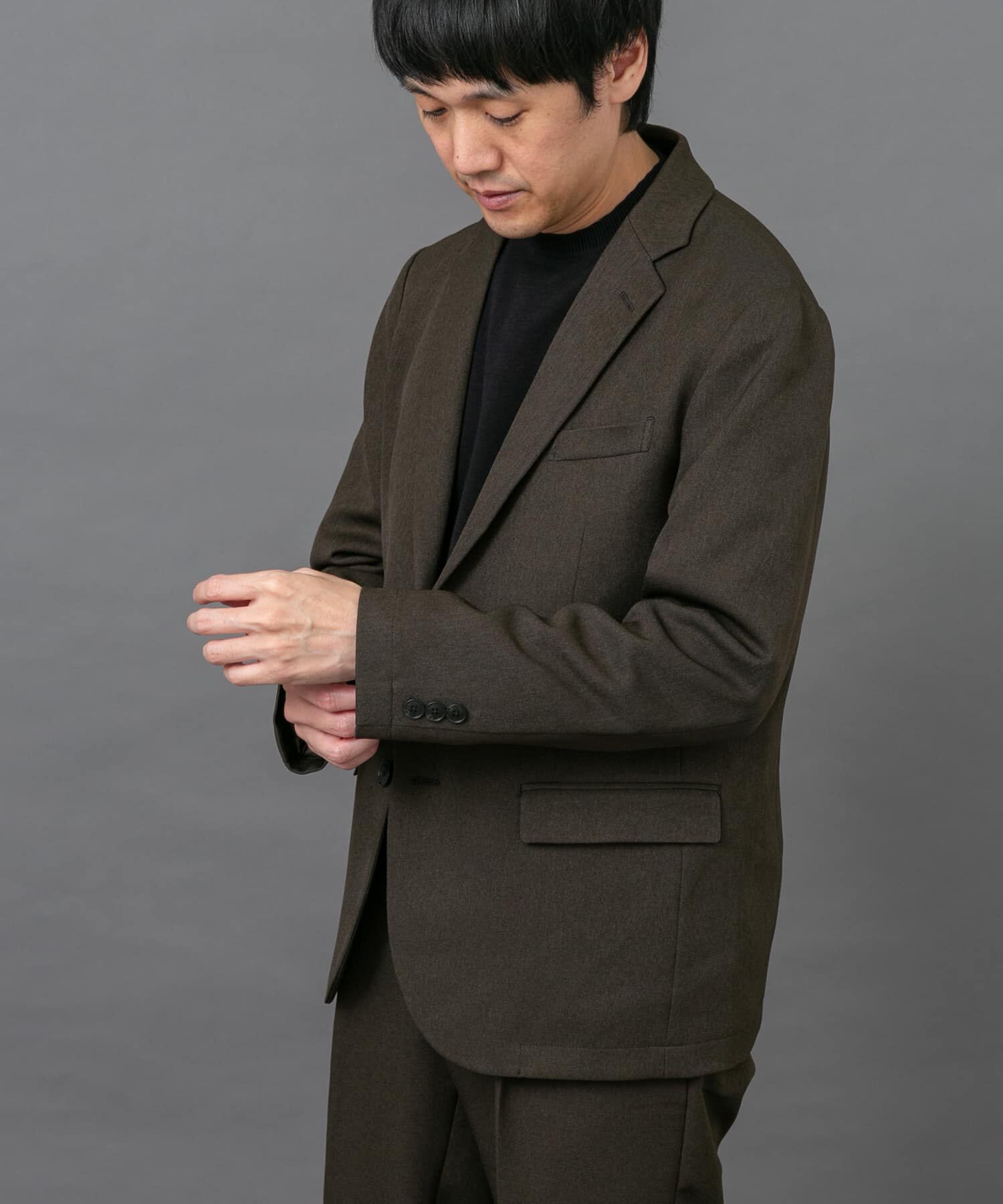 URBAN RESEARCH DOORS「LIFE STYLE TAILOR　ブラッシュドツイルストレッチジャケット」|その他|