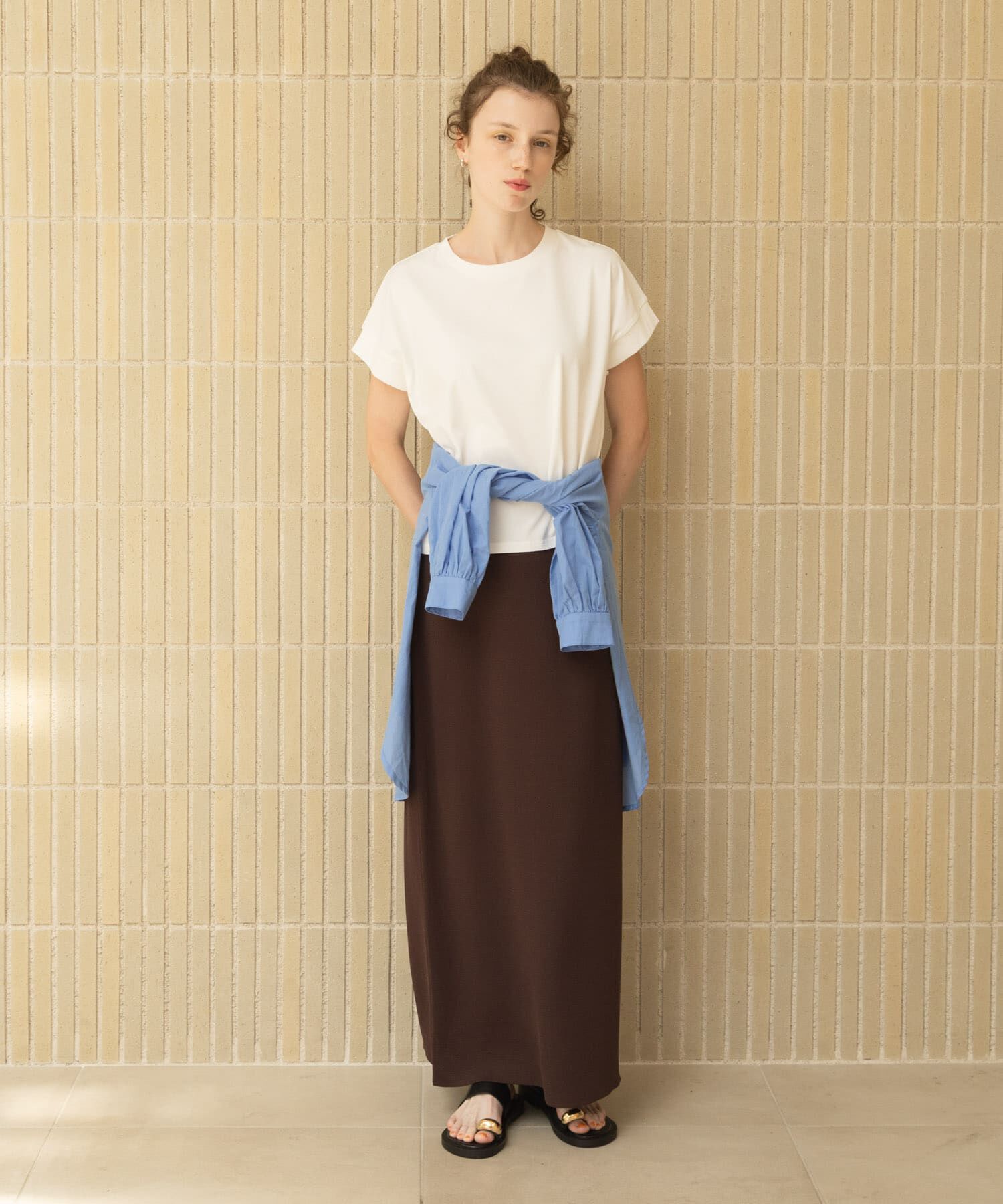 Sonny Label 「UVカットクールタッチフレンチTシャツ」|Tシャツ・カットソー|
