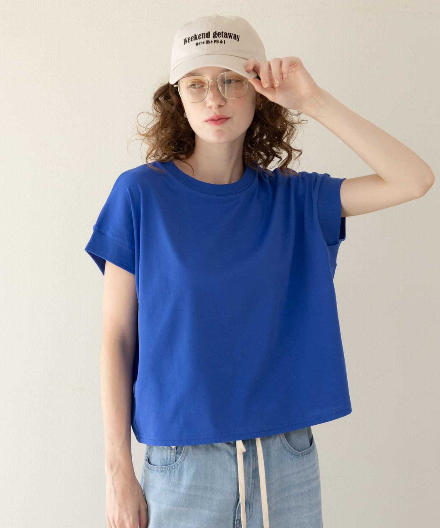 Sonny Label 「UVカットクールタッチフレンチTシャツ」|Tシャツ・カットソー|
