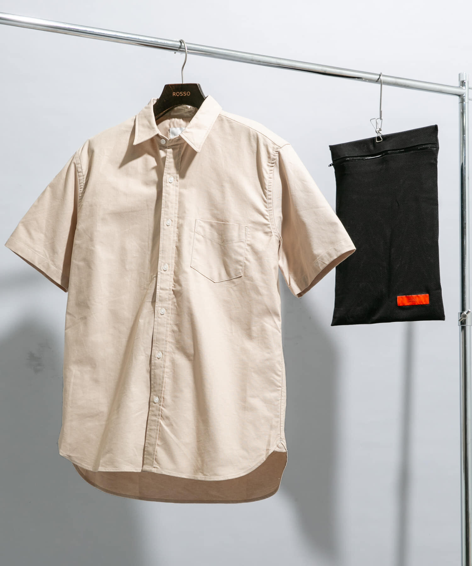 URBAN RESEARCH ROSSO「『WEB限定』『抗菌/消臭』『XXLｻｲｽﾞあり』ﾊｲﾊﾟﾌｫｰﾏﾝｽｵｯｸ」|シャツ・ブラウス|ベージュ