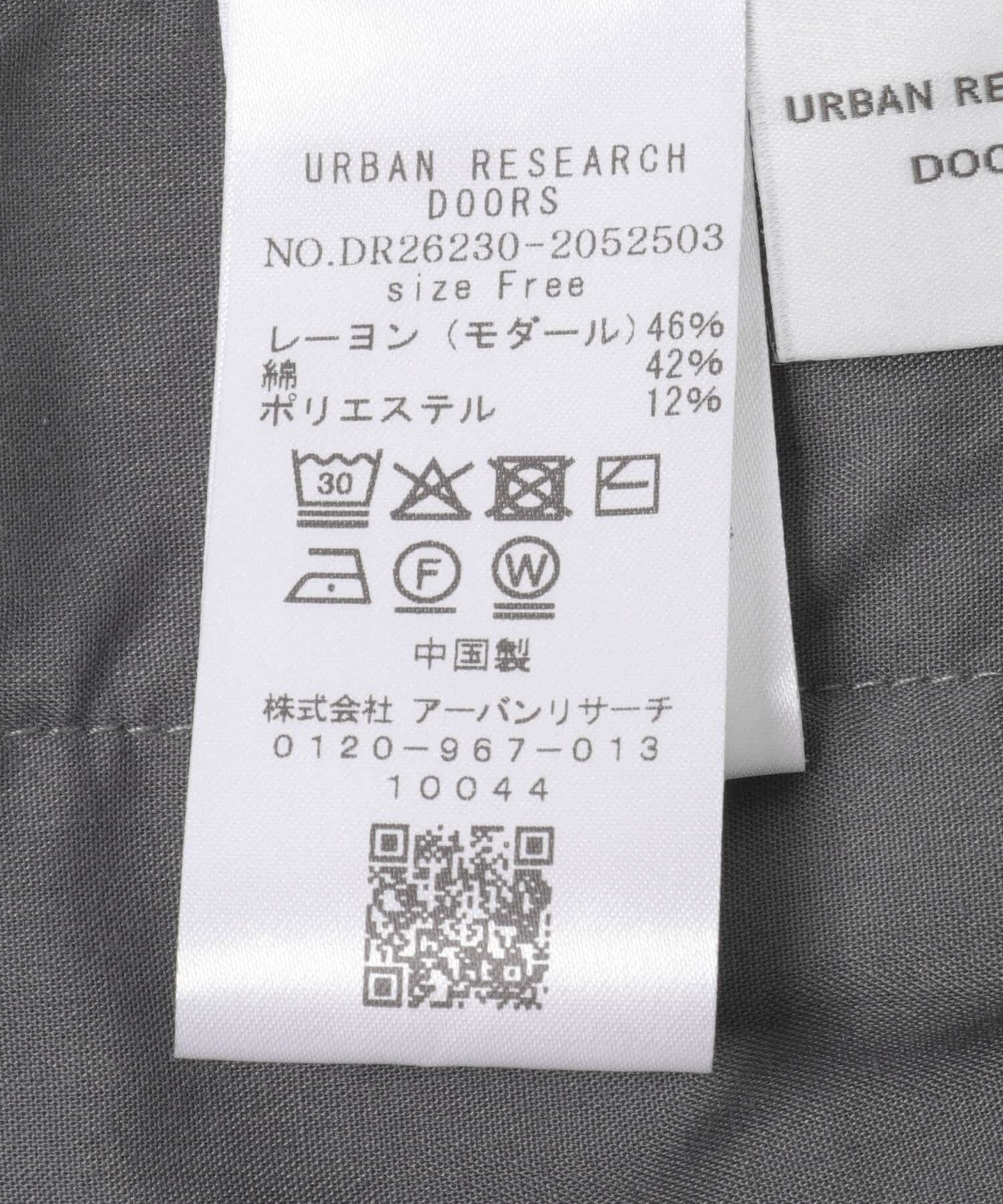 URBAN RESEARCH DOORS「モダールコットン裏毛イージースカート」|スカート|