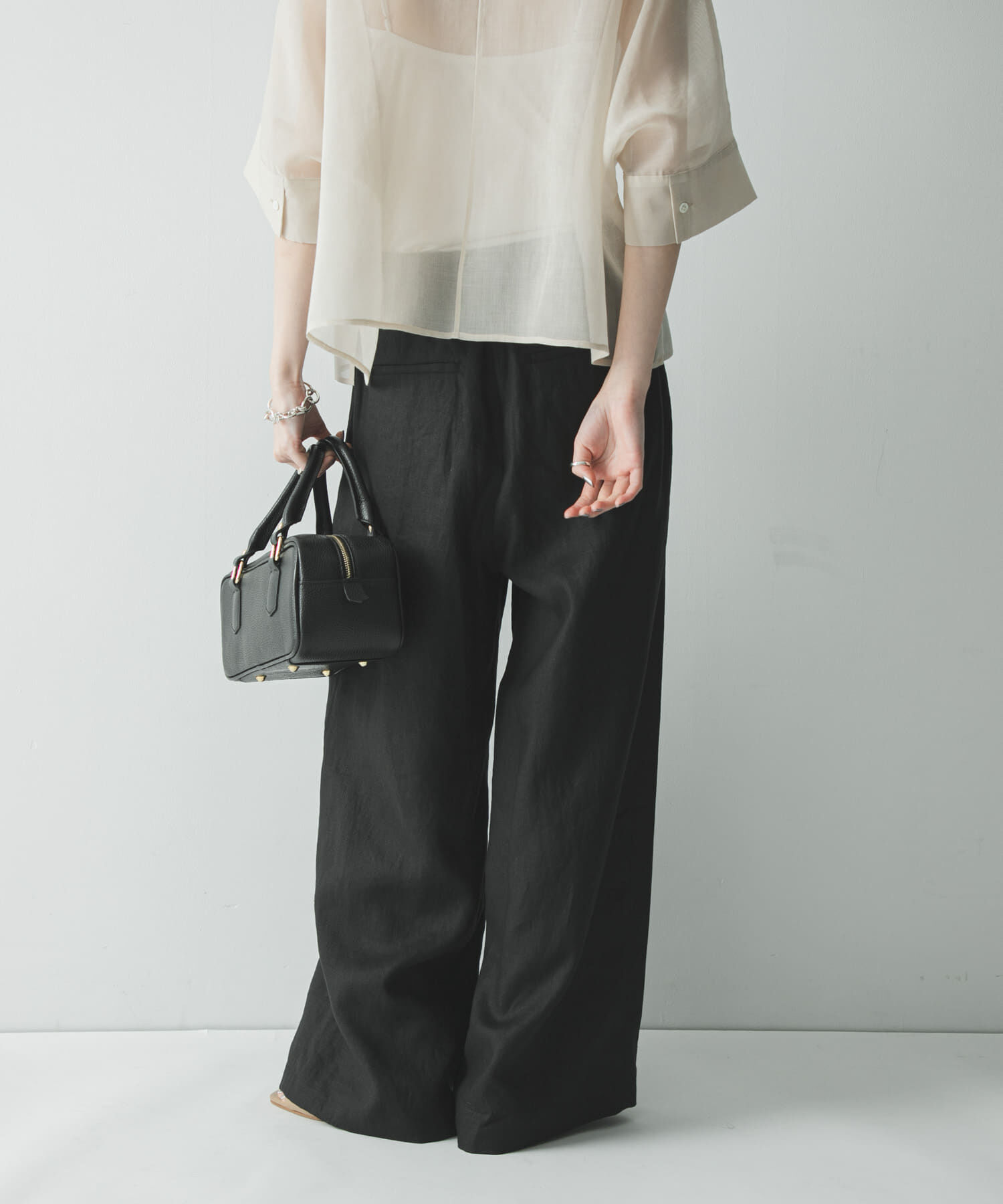 URBAN RESEARCH「『3サイズ展開』リネンイージーワイドスラックス」|その他|