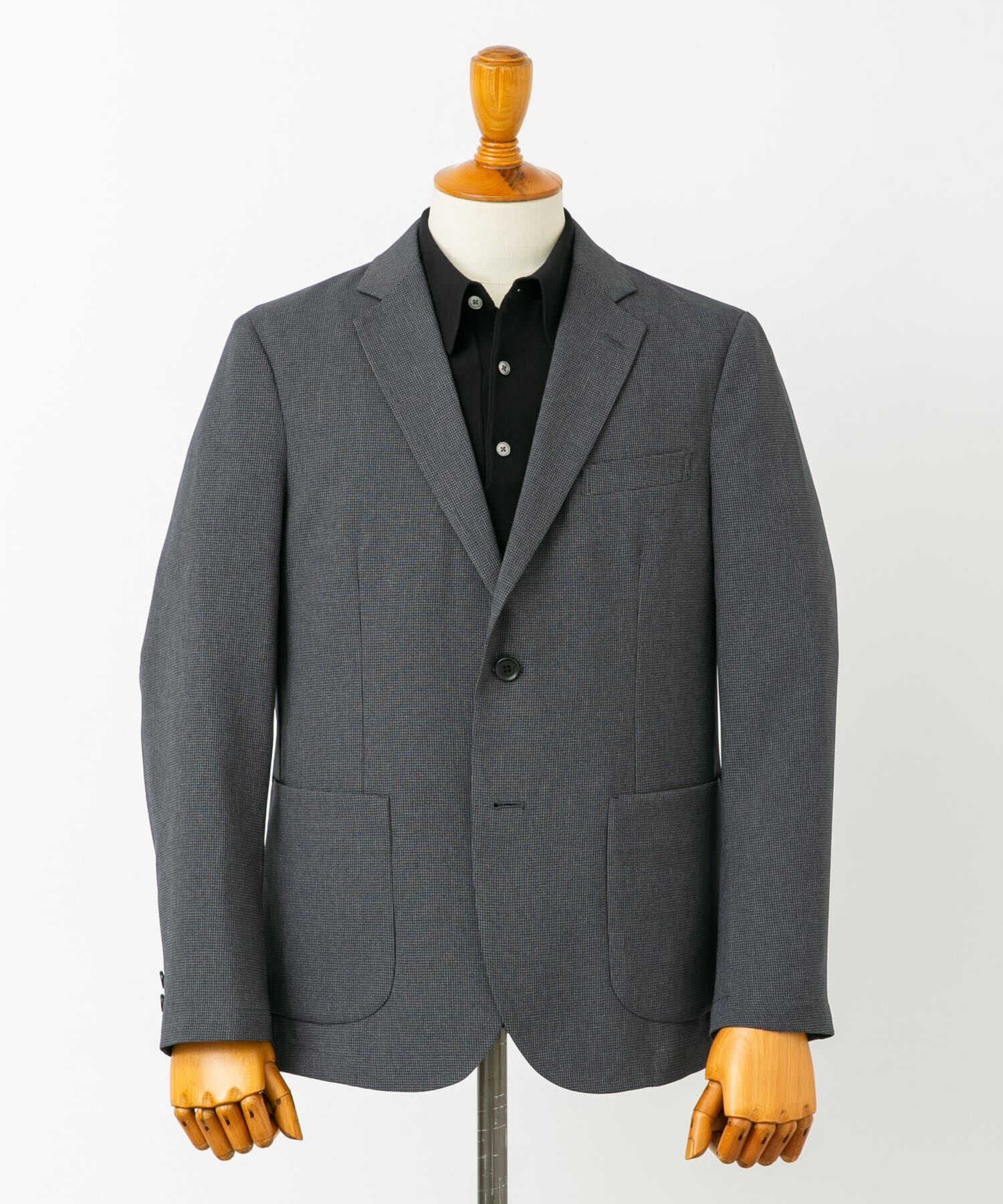URBAN RESEARCH DOORS「LIFE STYLE TAILOR　リネンライク千鳥柄コンフォータブルジャケット」|その他|