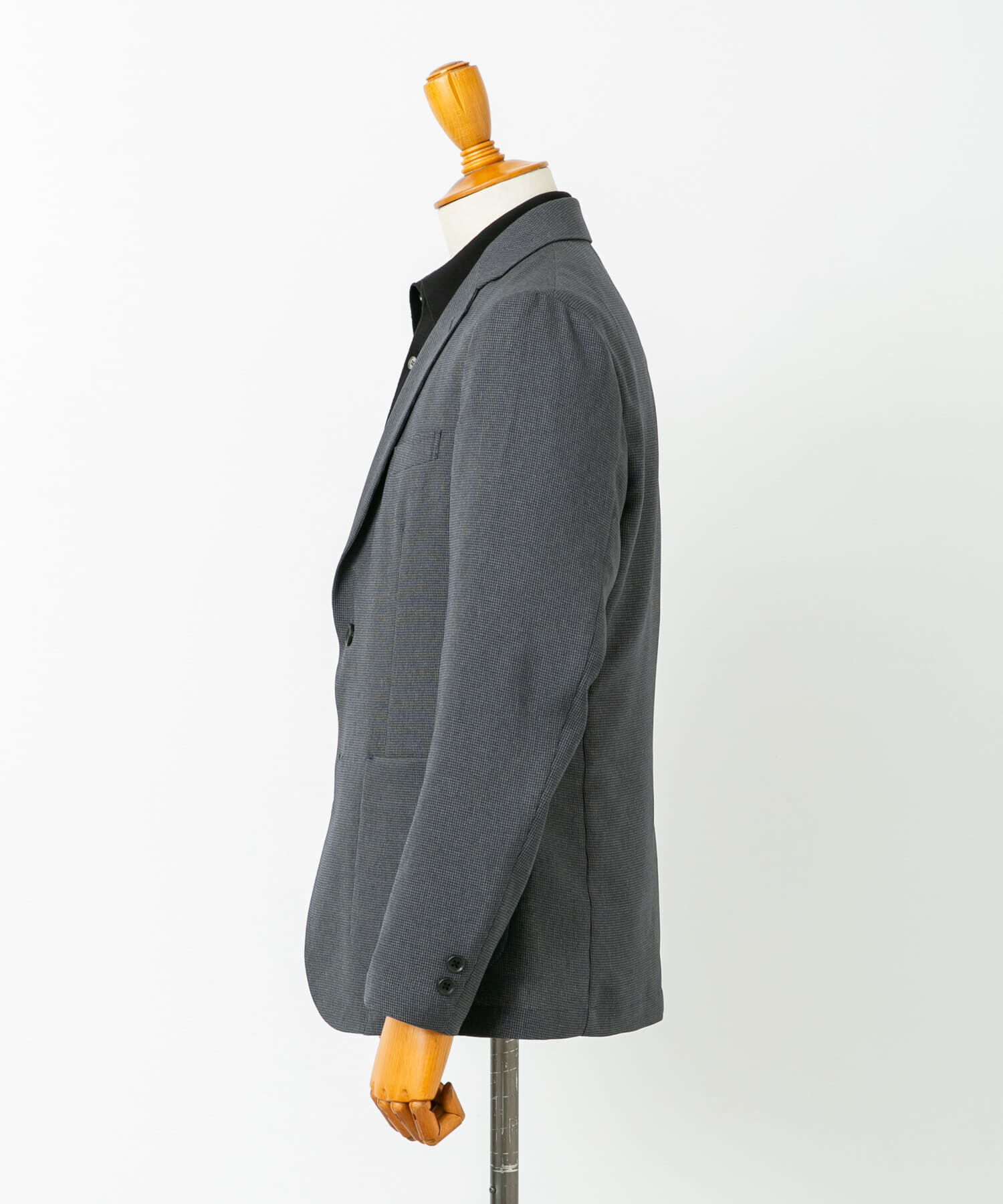 URBAN RESEARCH DOORS「LIFE STYLE TAILOR　リネンライク千鳥柄コンフォータブルジャケット」|その他|