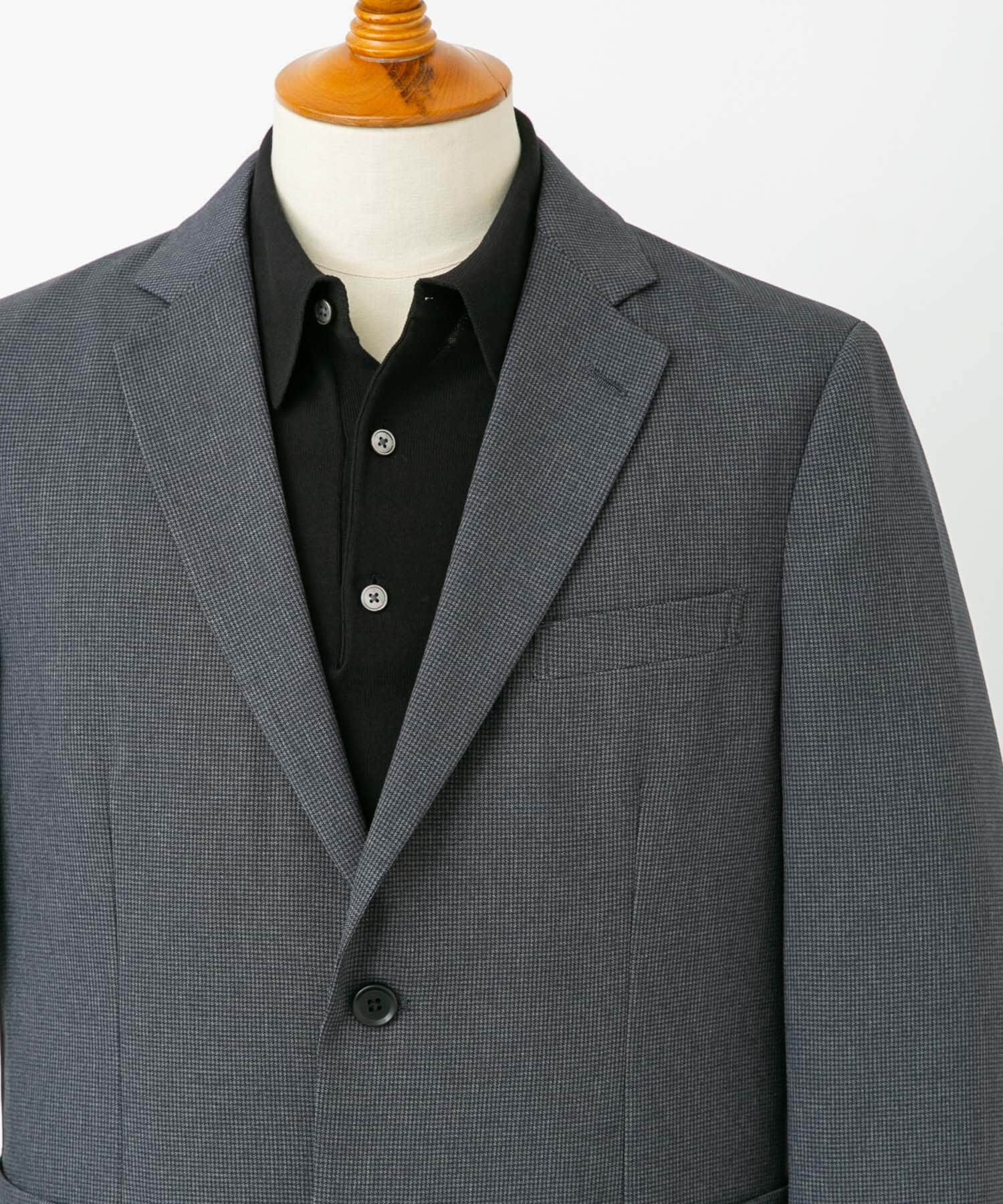 URBAN RESEARCH DOORS「LIFE STYLE TAILOR　リネンライク千鳥柄コンフォータブルジャケット」|その他|