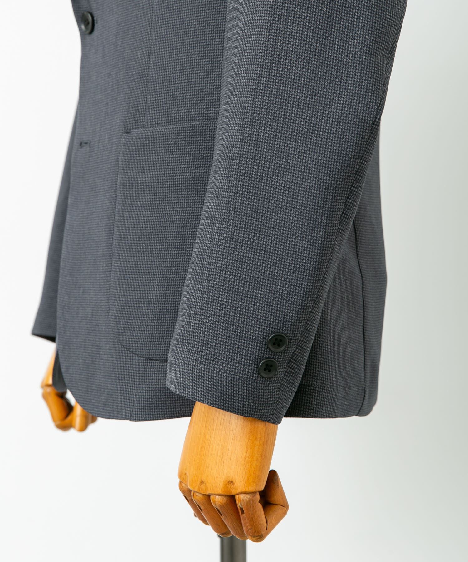 URBAN RESEARCH DOORS「LIFE STYLE TAILOR　リネンライク千鳥柄コンフォータブルジャケット」|その他|