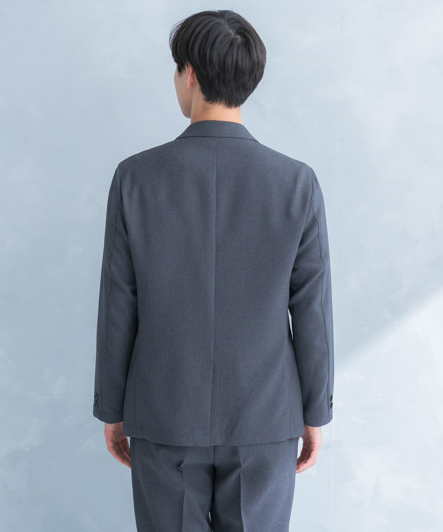 URBAN RESEARCH DOORS「LIFE STYLE TAILOR　リネンライク千鳥柄コンフォータブルジャケット」|その他|