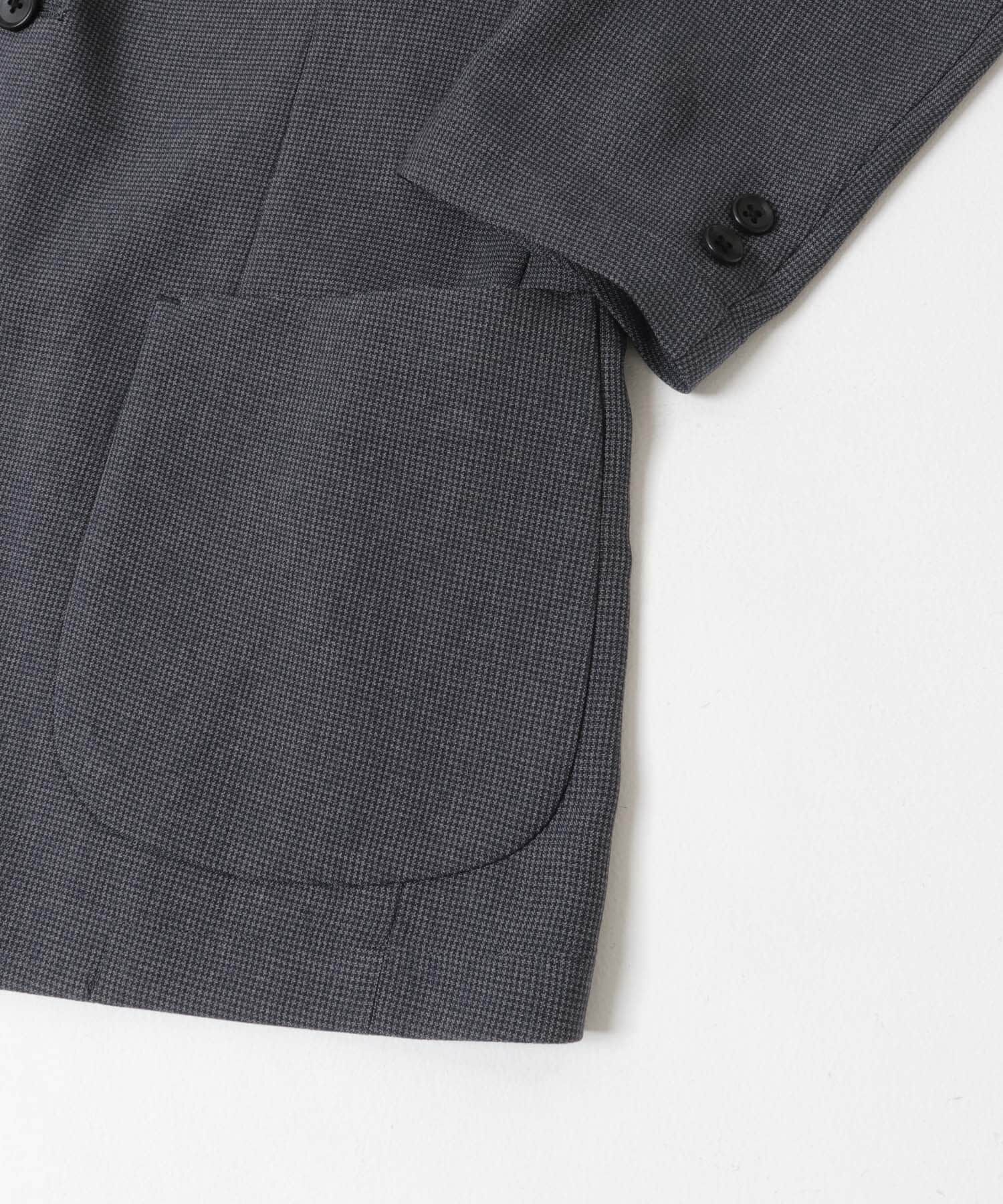 URBAN RESEARCH DOORS「LIFE STYLE TAILOR　リネンライク千鳥柄コンフォータブルジャケット」|その他|