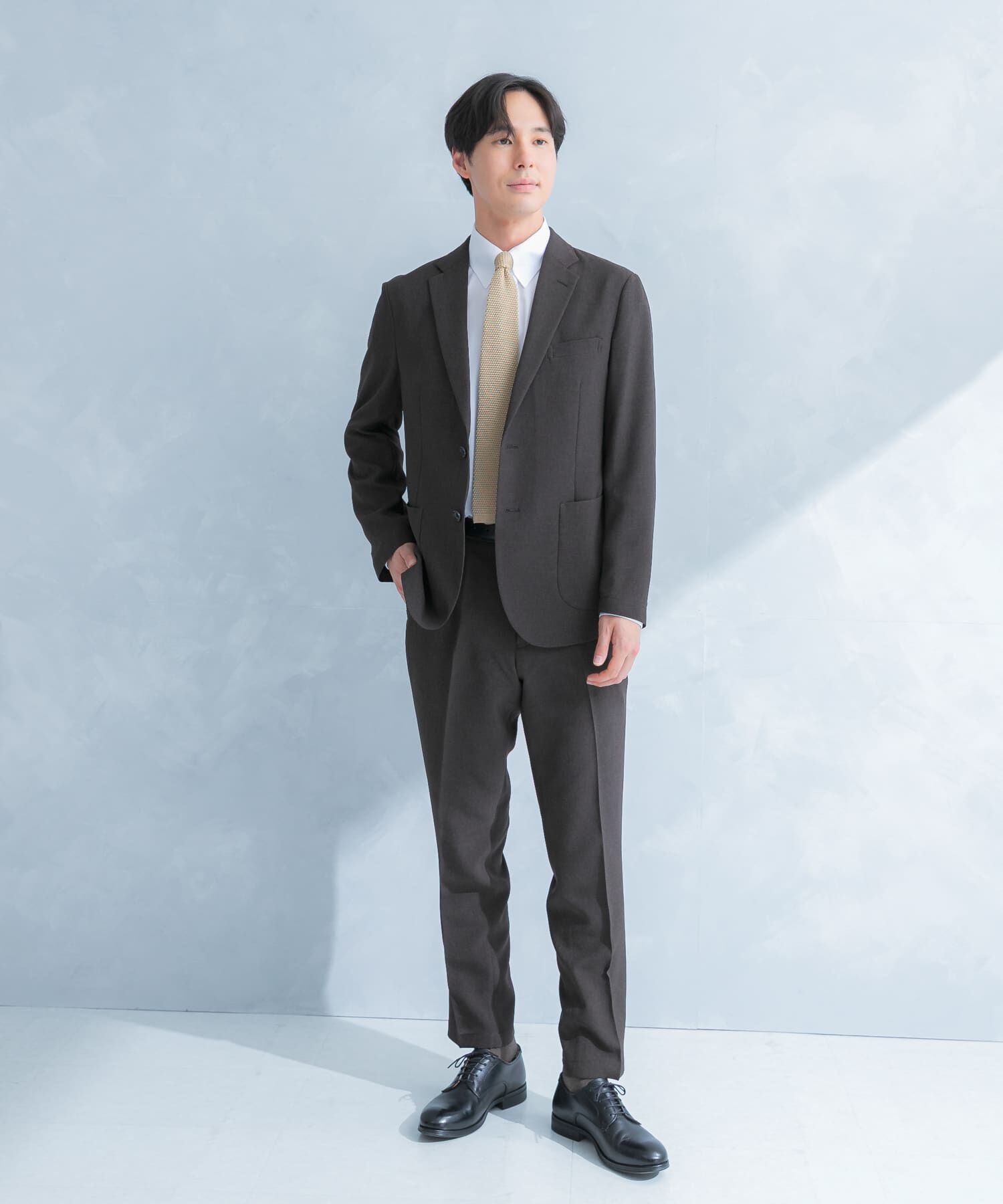 URBAN RESEARCH DOORS「LIFE STYLE TAILOR　リネンライク千鳥柄コンフォータブルジャケット」|その他|
