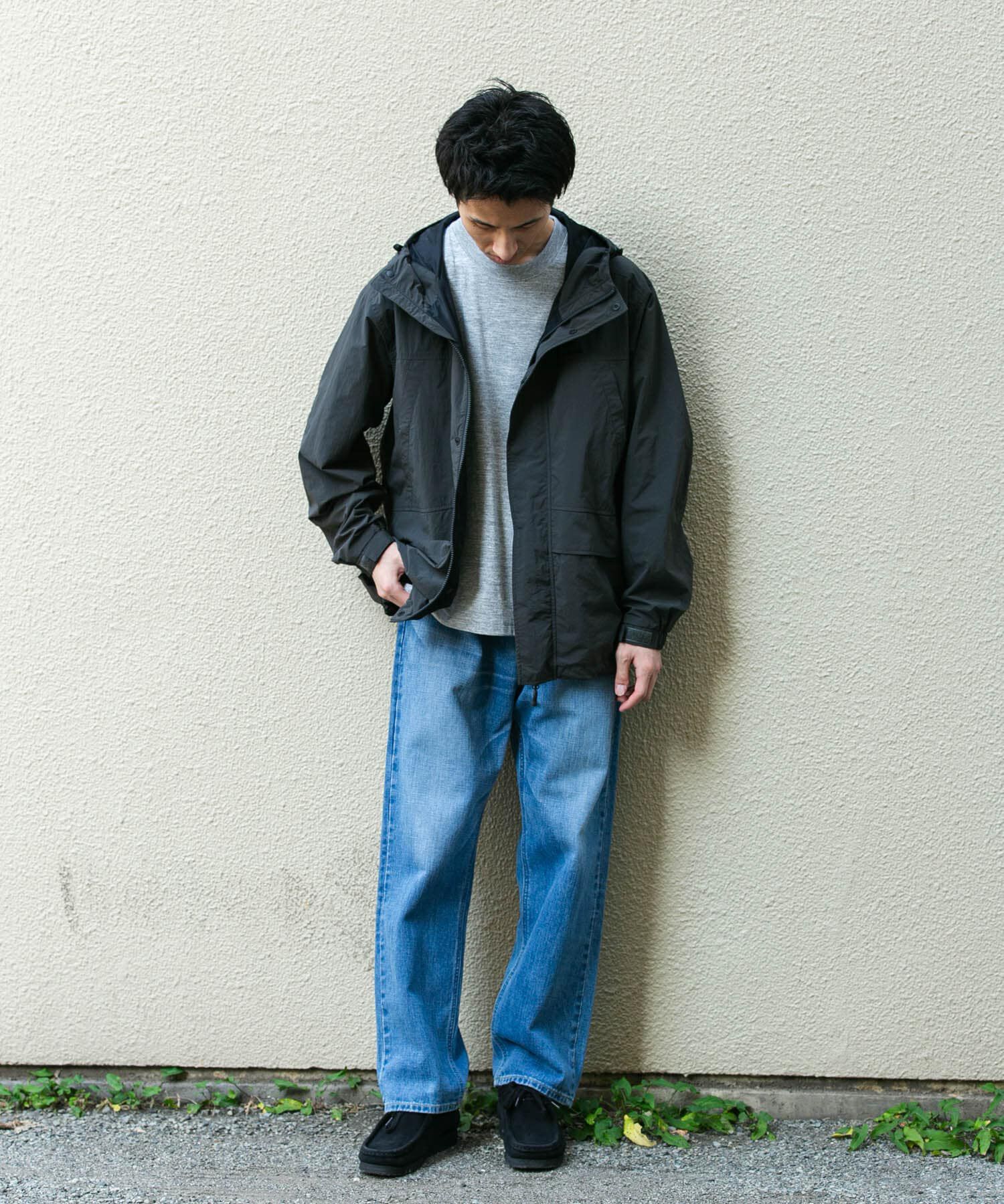 URBAN RESEARCH DOORS「『別注』Snow Peak Apparel&times;DOORS　NYLON TUSSAH PARKA」|ノーカラーコート|