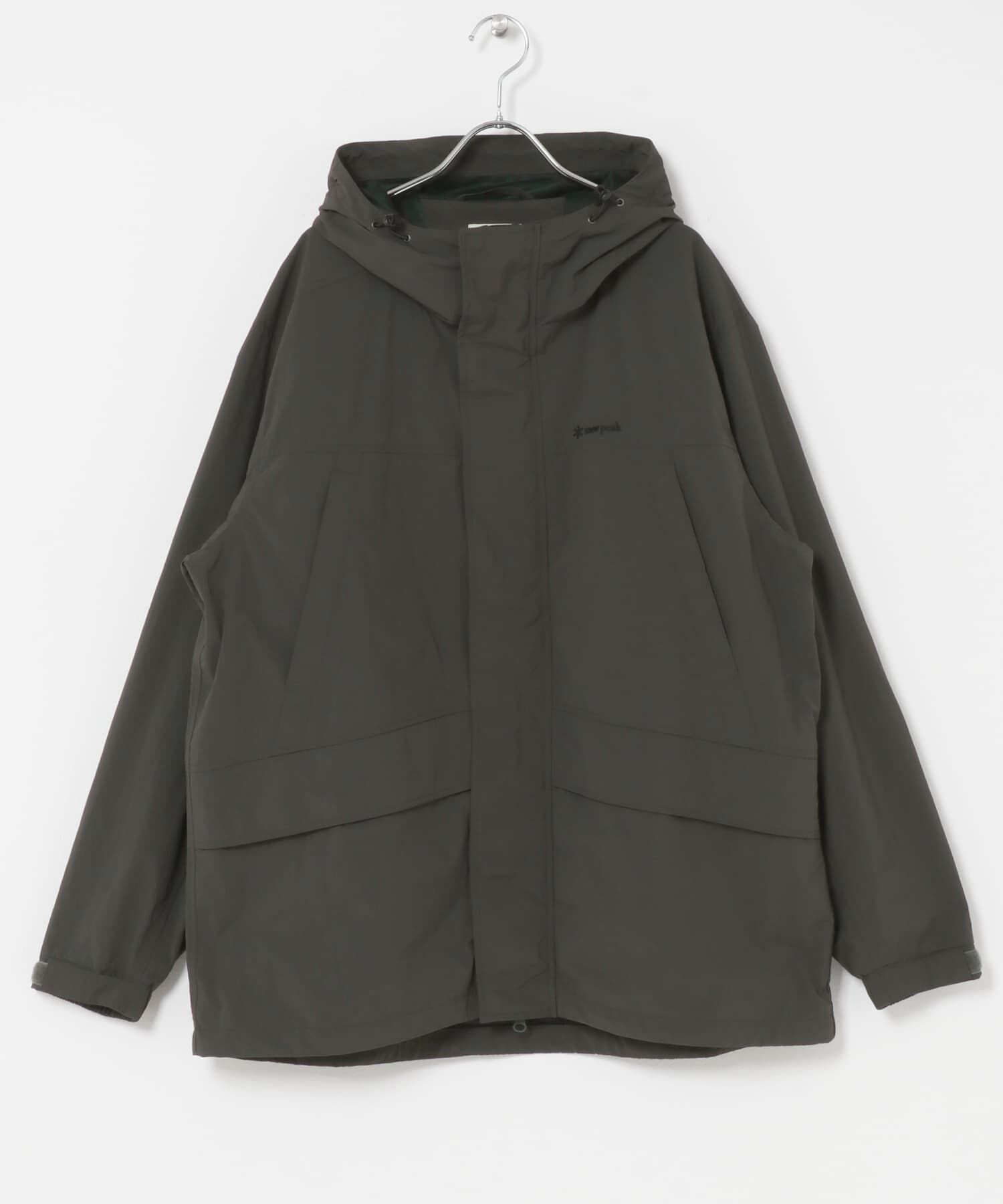 URBAN RESEARCH DOORS「『別注』Snow Peak Apparel&times;DOORS　NYLON TUSSAH PARKA」|ノーカラーコート|