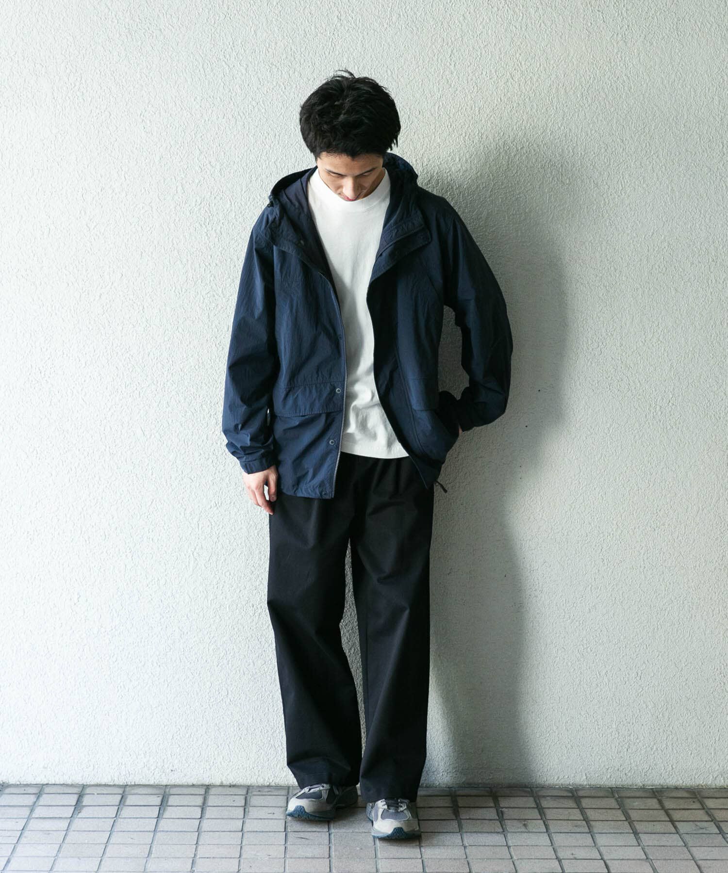 URBAN RESEARCH DOORS「『別注』Snow Peak Apparel&times;DOORS　NYLON TUSSAH PARKA」|ノーカラーコート|