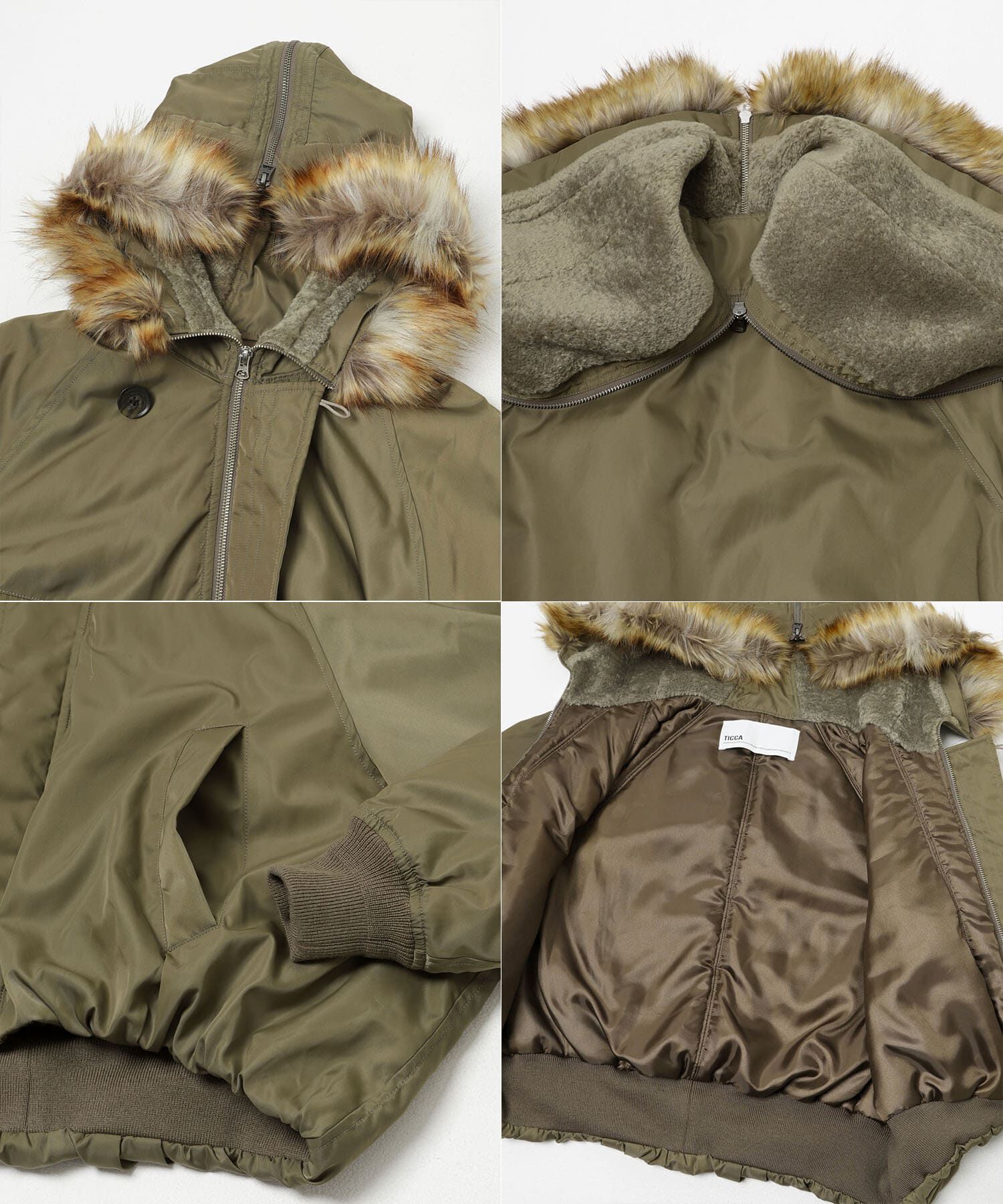 URBAN RESEARCH「『別注』TICCA&times;URBAN RESEARCH　ショートN2Bジャケット」|ダウン|