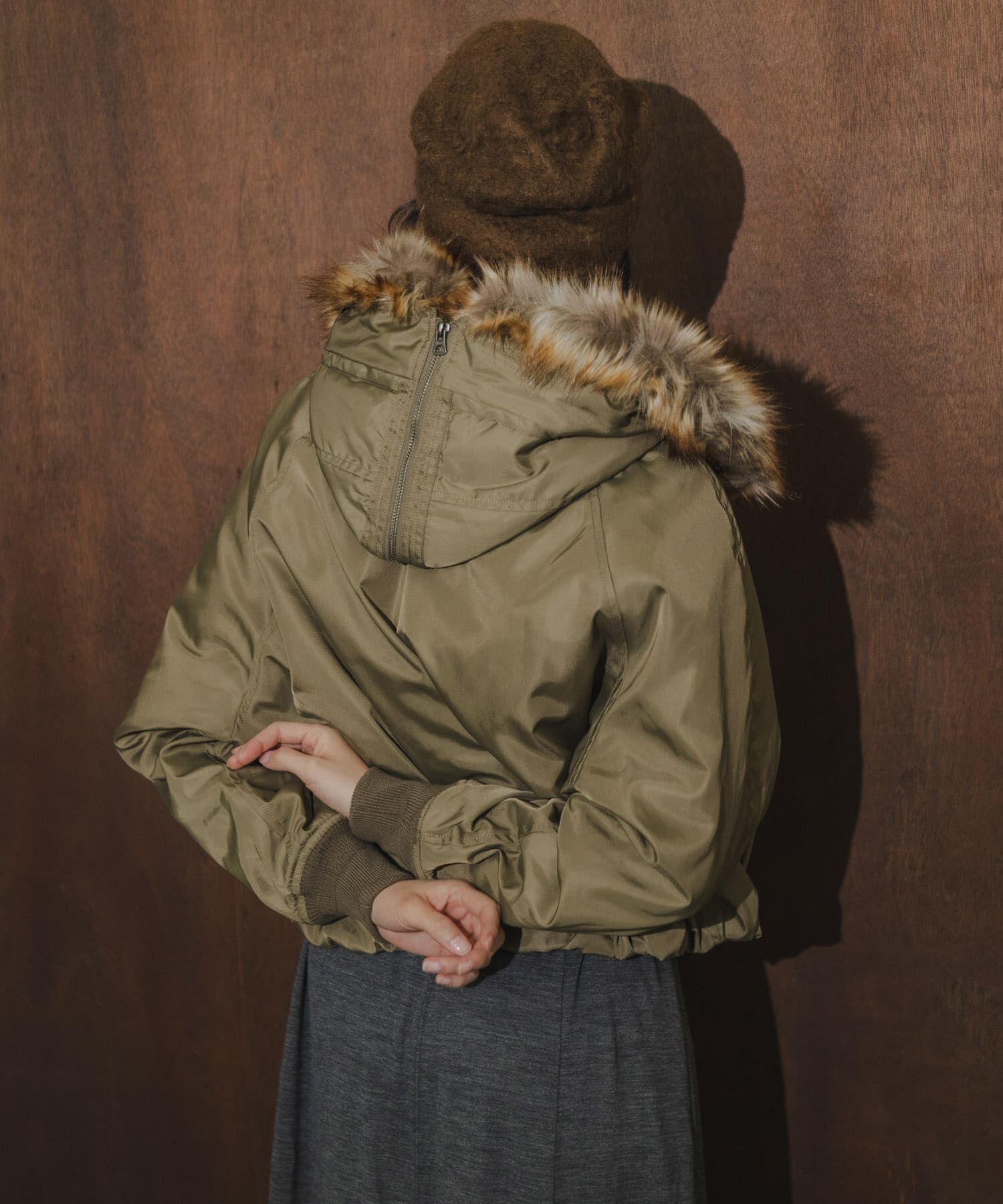 URBAN RESEARCH「『別注』TICCA&times;URBAN RESEARCH　ショートN2Bジャケット」|ダウン|