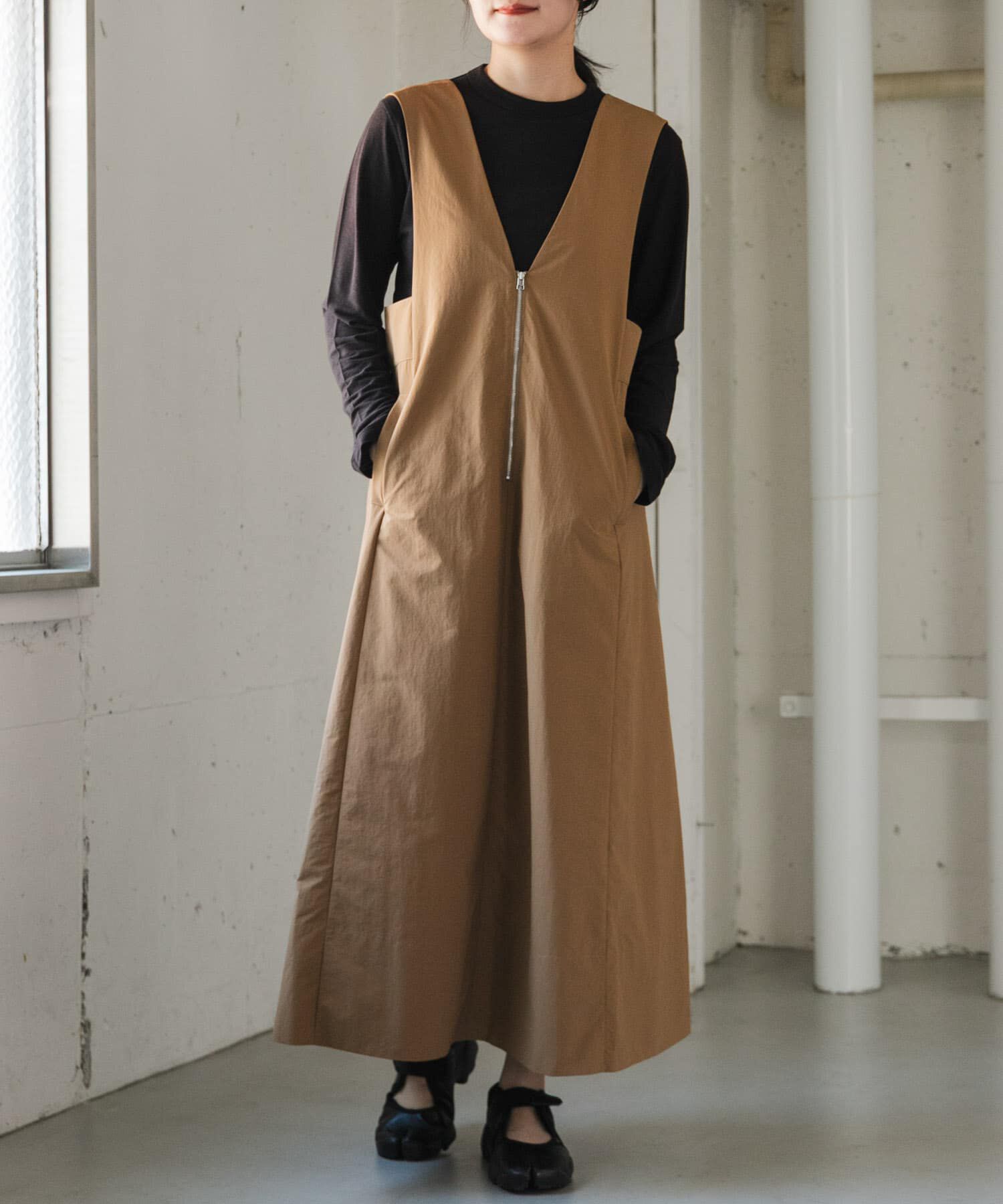 URBAN RESEARCH DOORS「FORK&SPOON　ナイロンテントワンピース」|ワンピース|