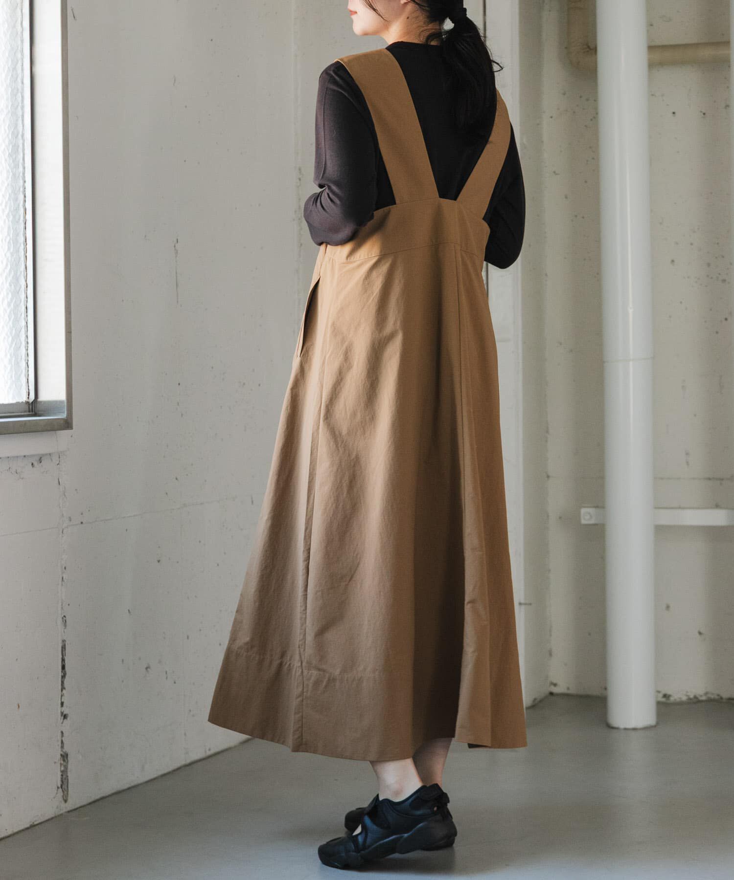 URBAN RESEARCH DOORS「FORK&SPOON　ナイロンテントワンピース」|ワンピース|