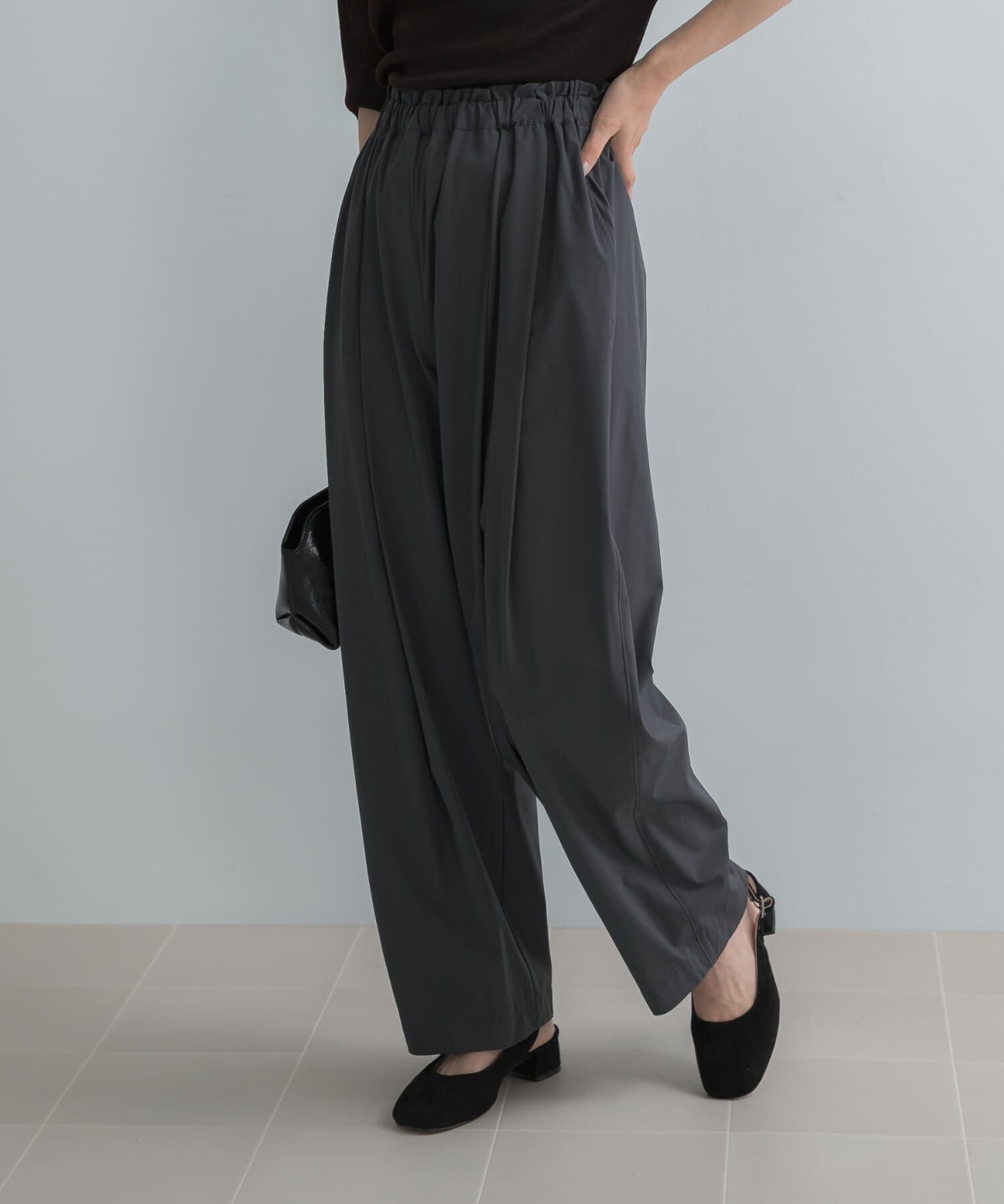 URBAN RESEARCH ROSSO「ELENDEEK　EASY TUCK COCOON PANTS」|その他|