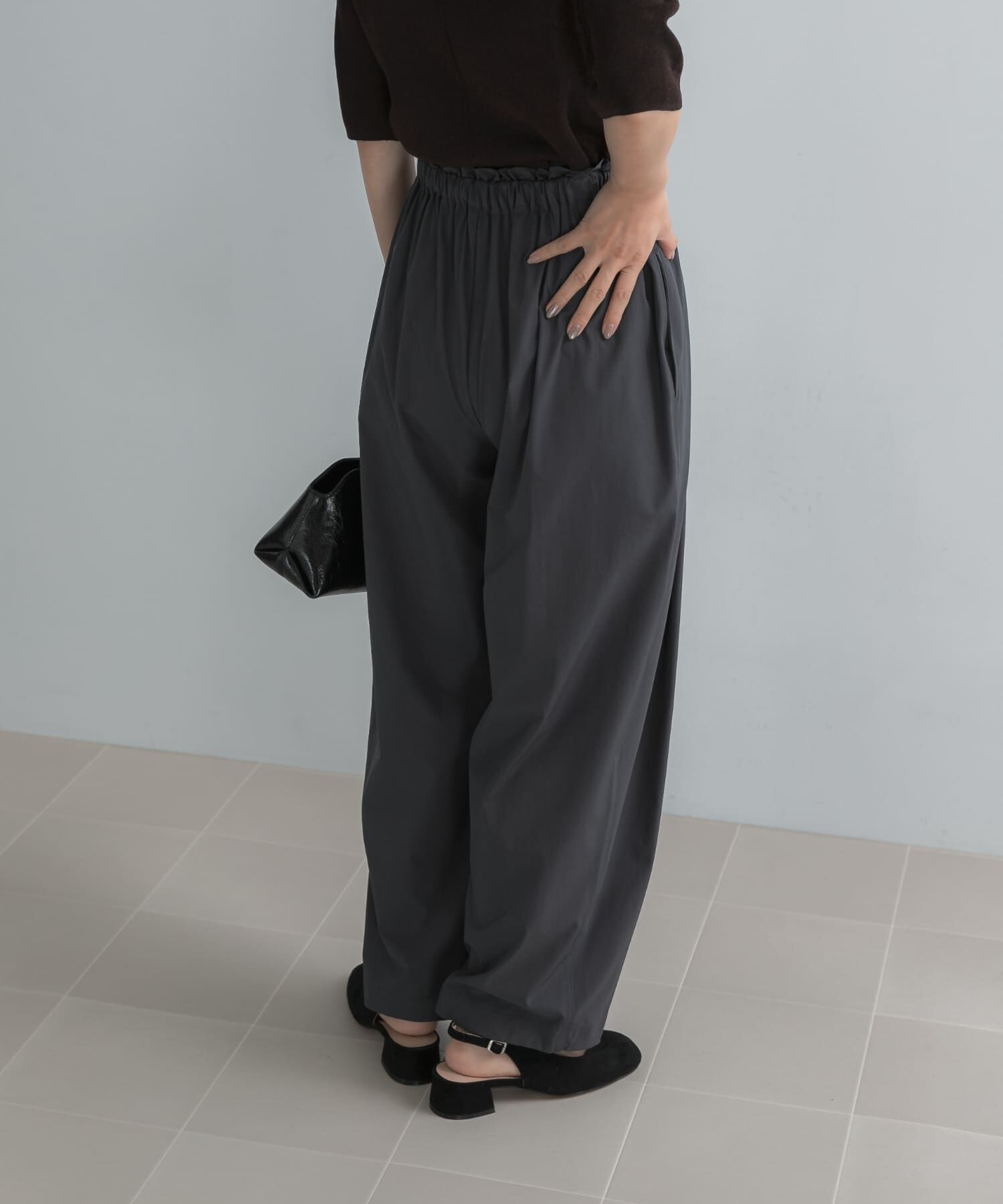 URBAN RESEARCH ROSSO「ELENDEEK　EASY TUCK COCOON PANTS」|その他|