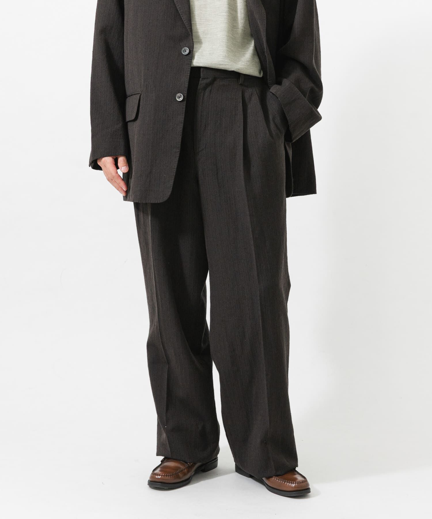 URBAN RESEARCH「new basic　WOOL SILK LINEN TROUSER」|その他|