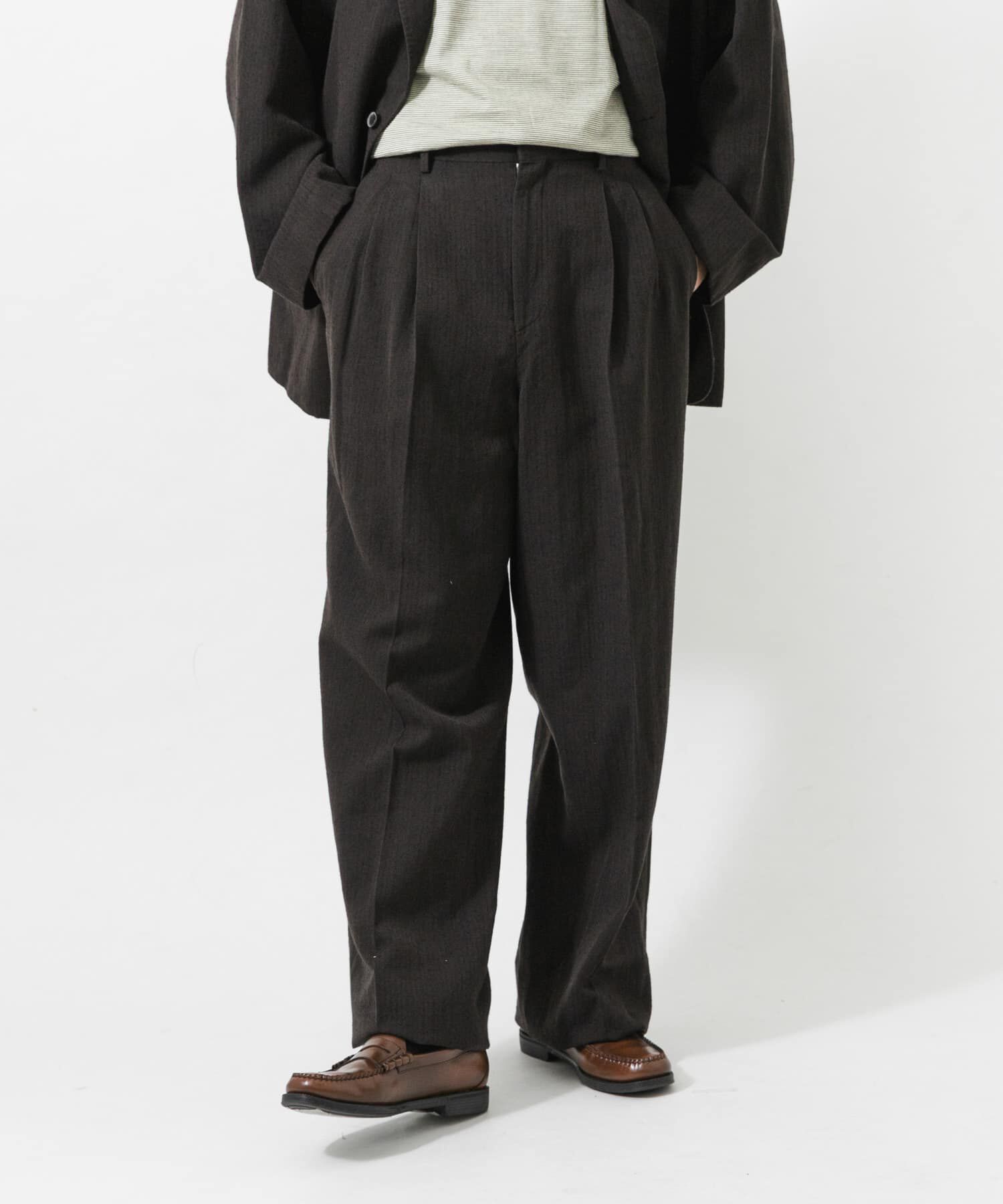 URBAN RESEARCH「new basic　WOOL SILK LINEN TROUSER」|その他|