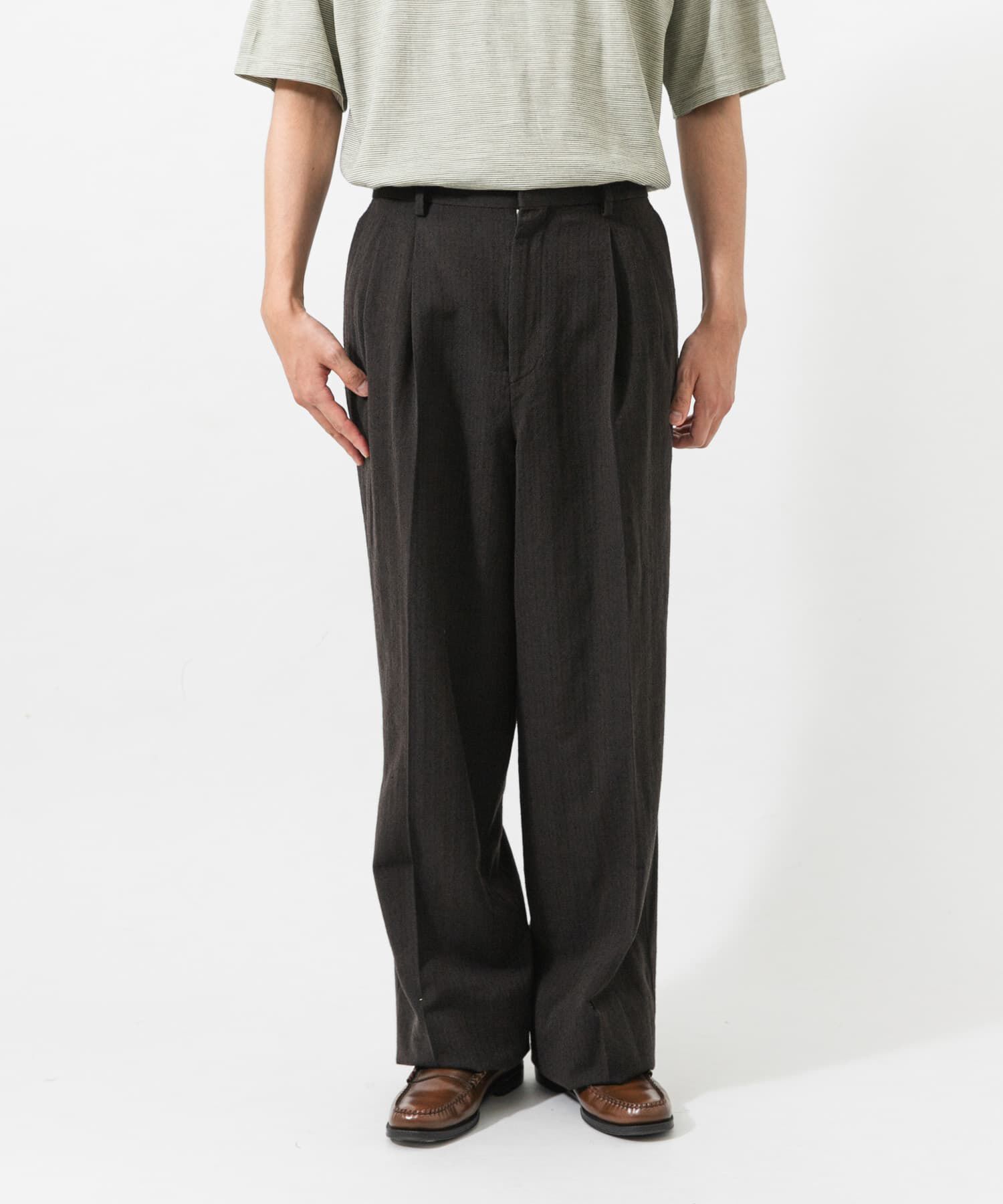 URBAN RESEARCH「new basic　WOOL SILK LINEN TROUSER」|その他|