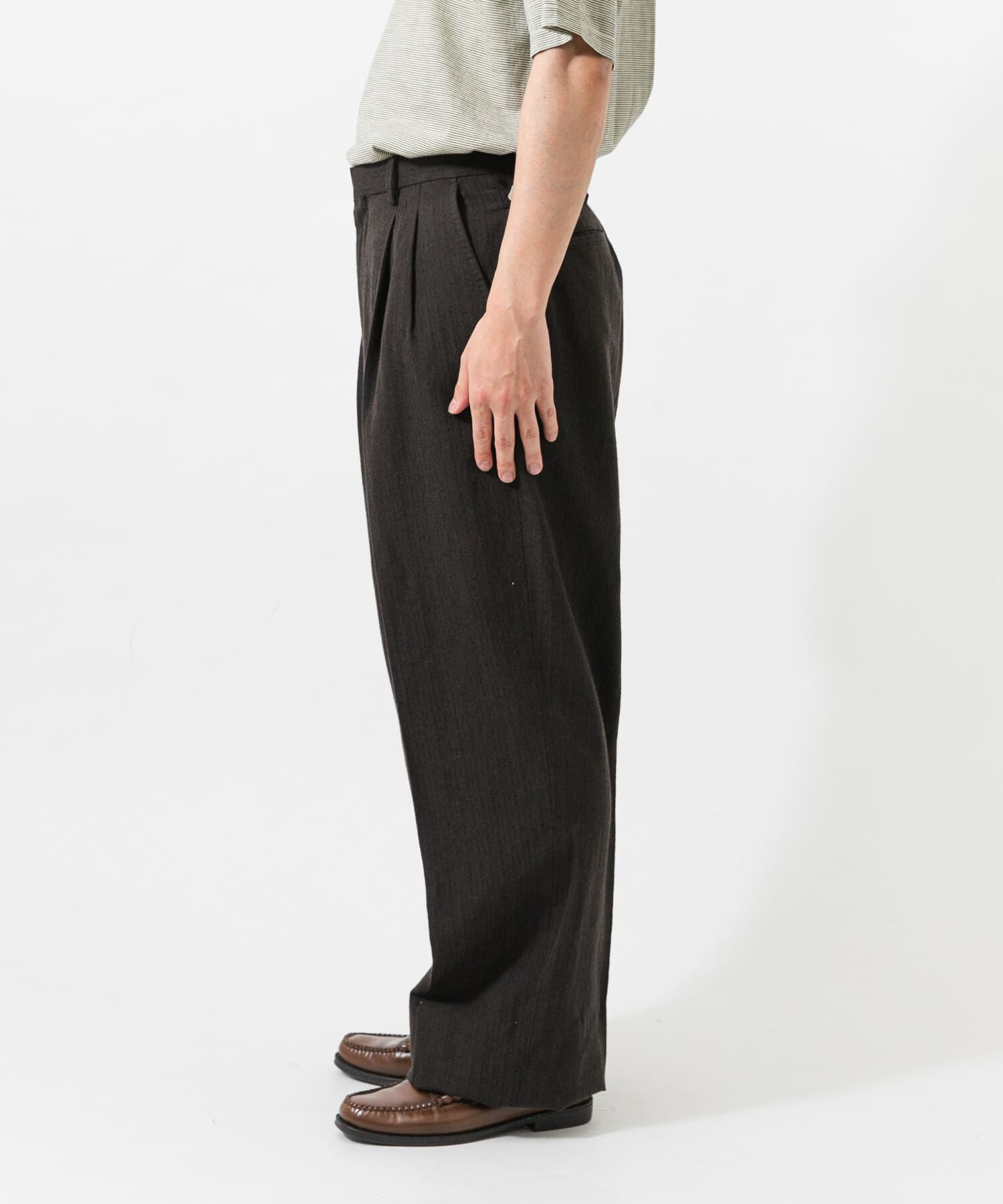 URBAN RESEARCH「new basic　WOOL SILK LINEN TROUSER」|その他|