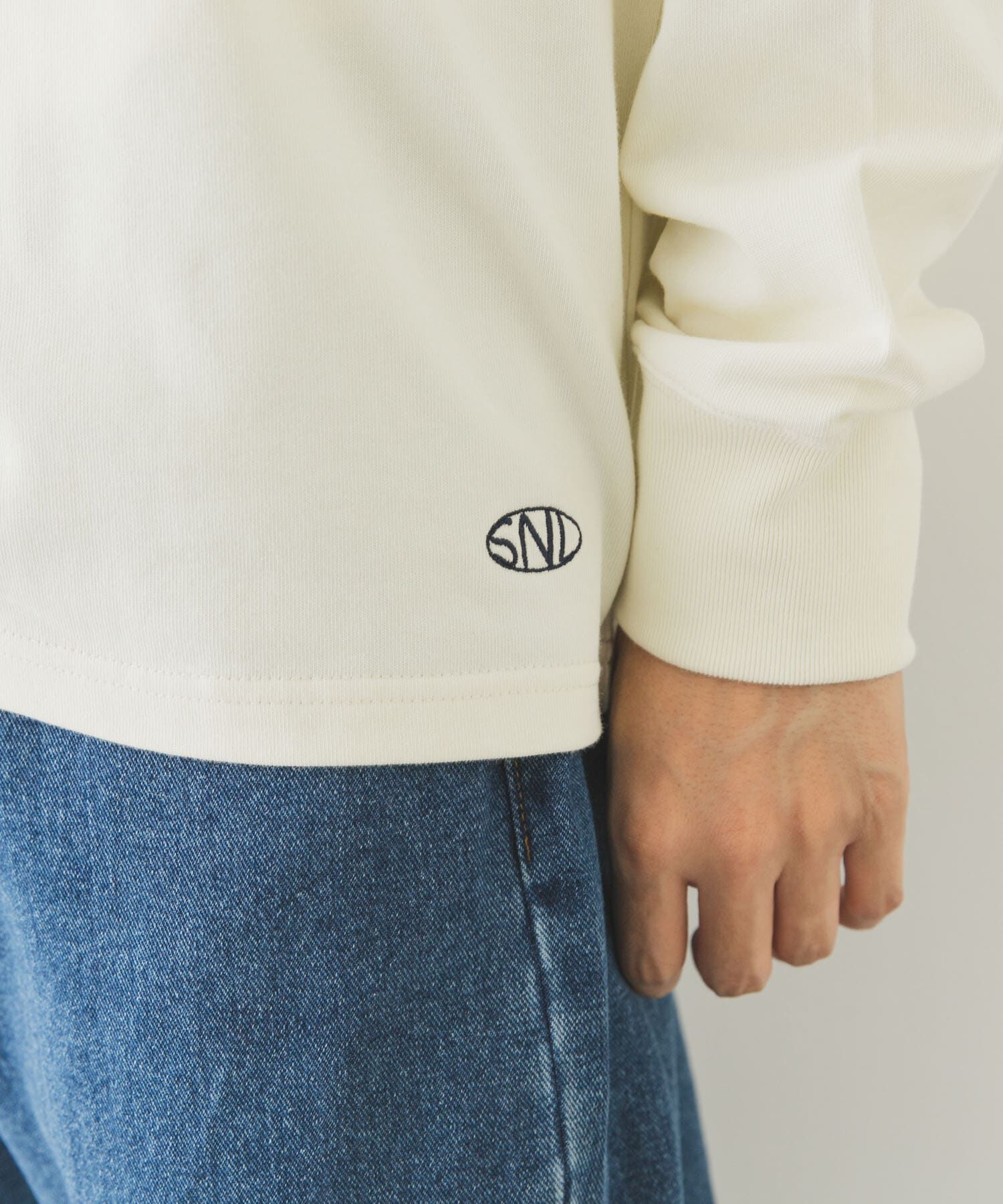Sonny Label 「ラグビーカラーロングスリーブシャツ」|Tシャツ・カットソー|