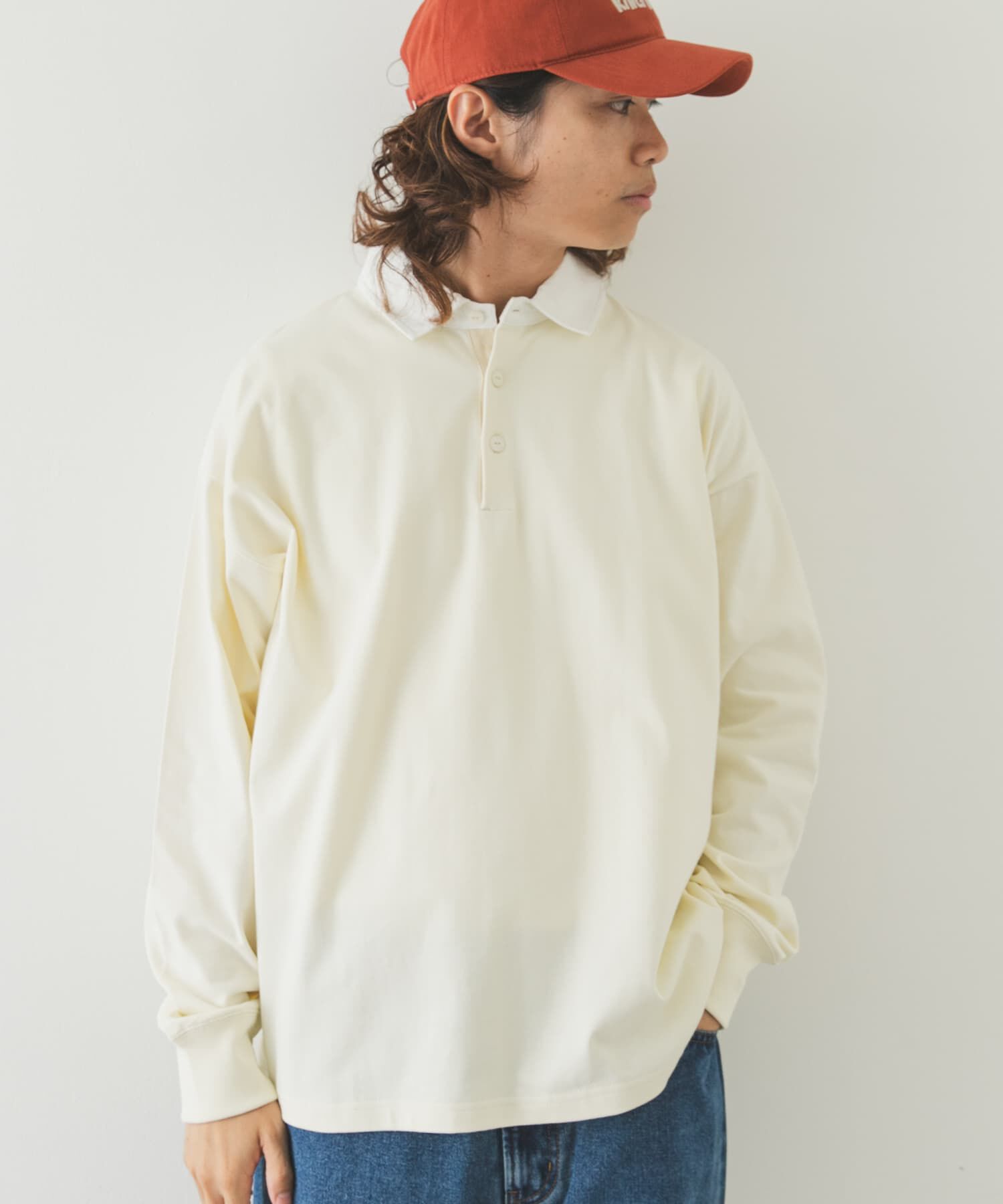 Sonny Label 「ラグビーカラーロングスリーブシャツ」|Tシャツ・カットソー|