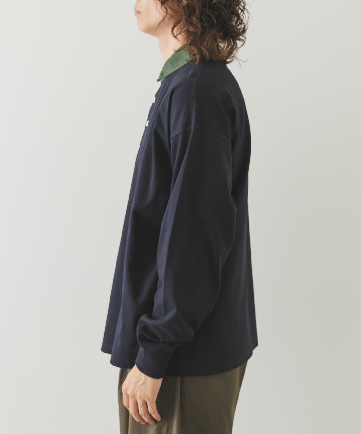 Sonny Label 「ラグビーカラーロングスリーブシャツ」|Tシャツ・カットソー|