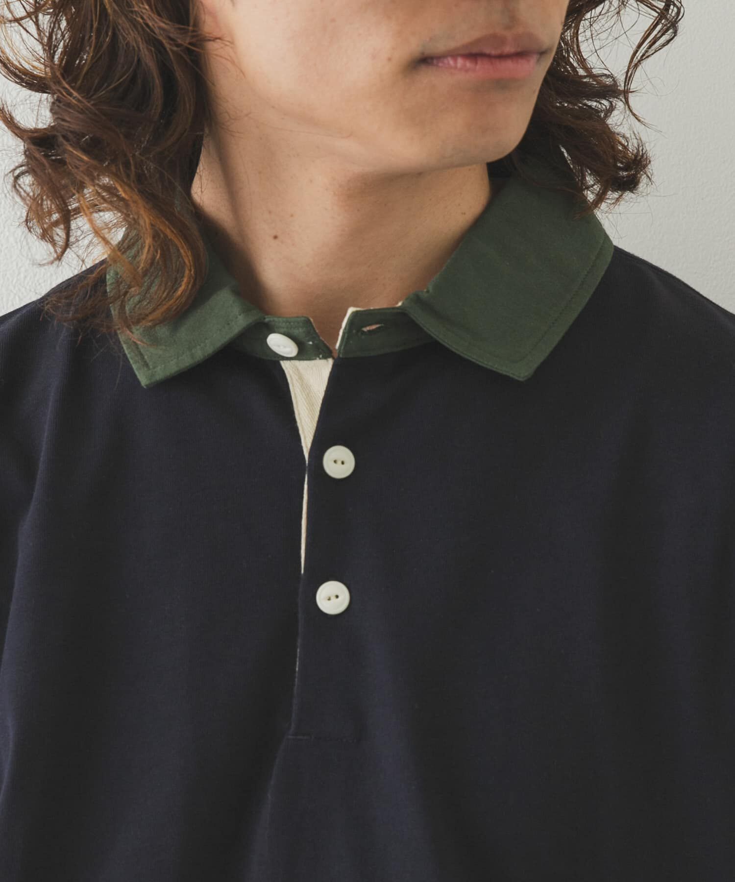 Sonny Label 「ラグビーカラーロングスリーブシャツ」|Tシャツ・カットソー|