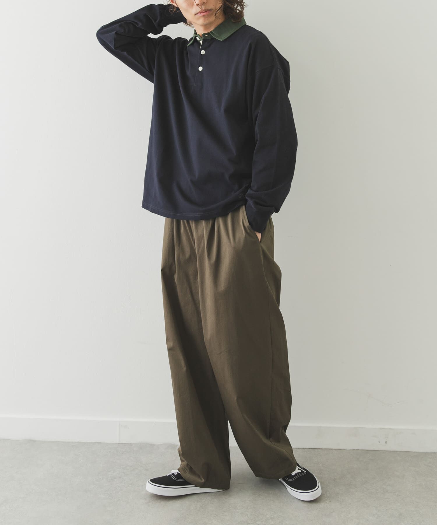 Sonny Label 「ラグビーカラーロングスリーブシャツ」|Tシャツ・カットソー|